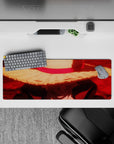 One Piece Deskmat | Mousepad | Deskpad - Luffy’s Silent Resolve - AniChan