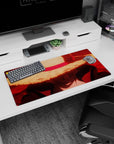 One Piece Deskmat | Mousepad | Deskpad - Luffy’s Silent Resolve - AniChan