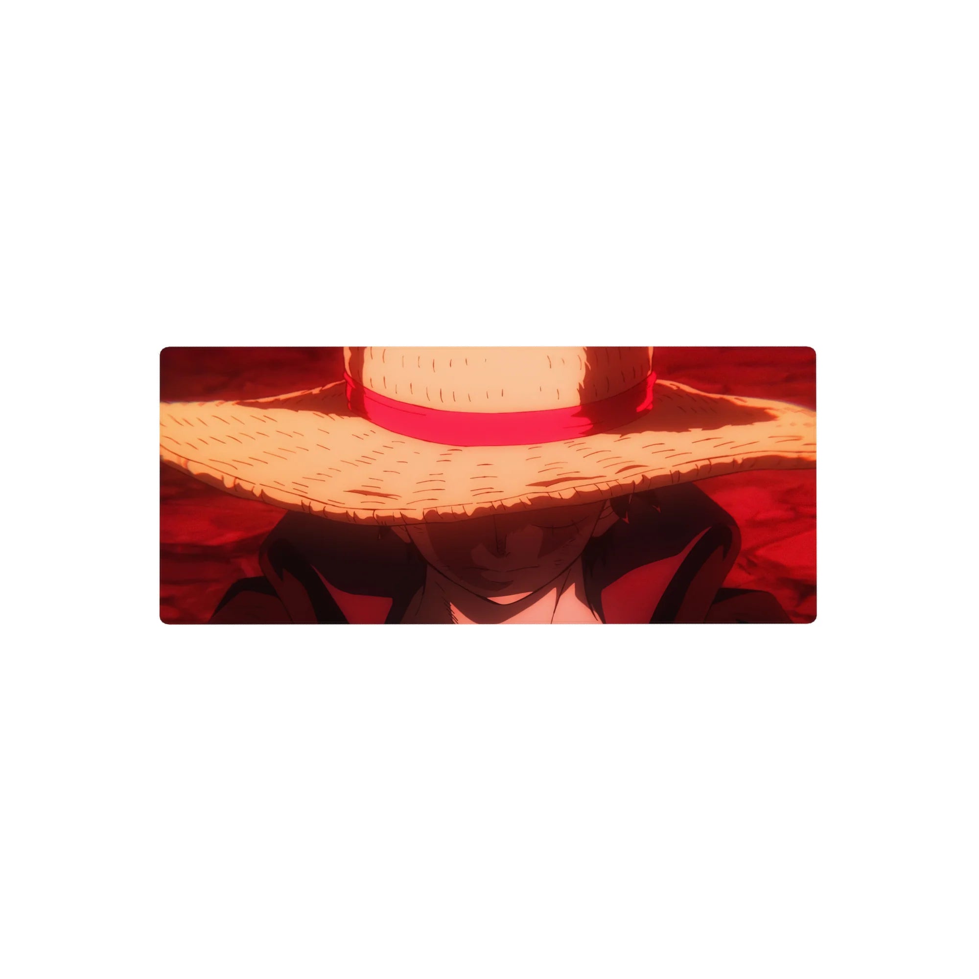 One Piece Deskmat | Mousepad | Deskpad - Luffy’s Silent Resolve - AniChan