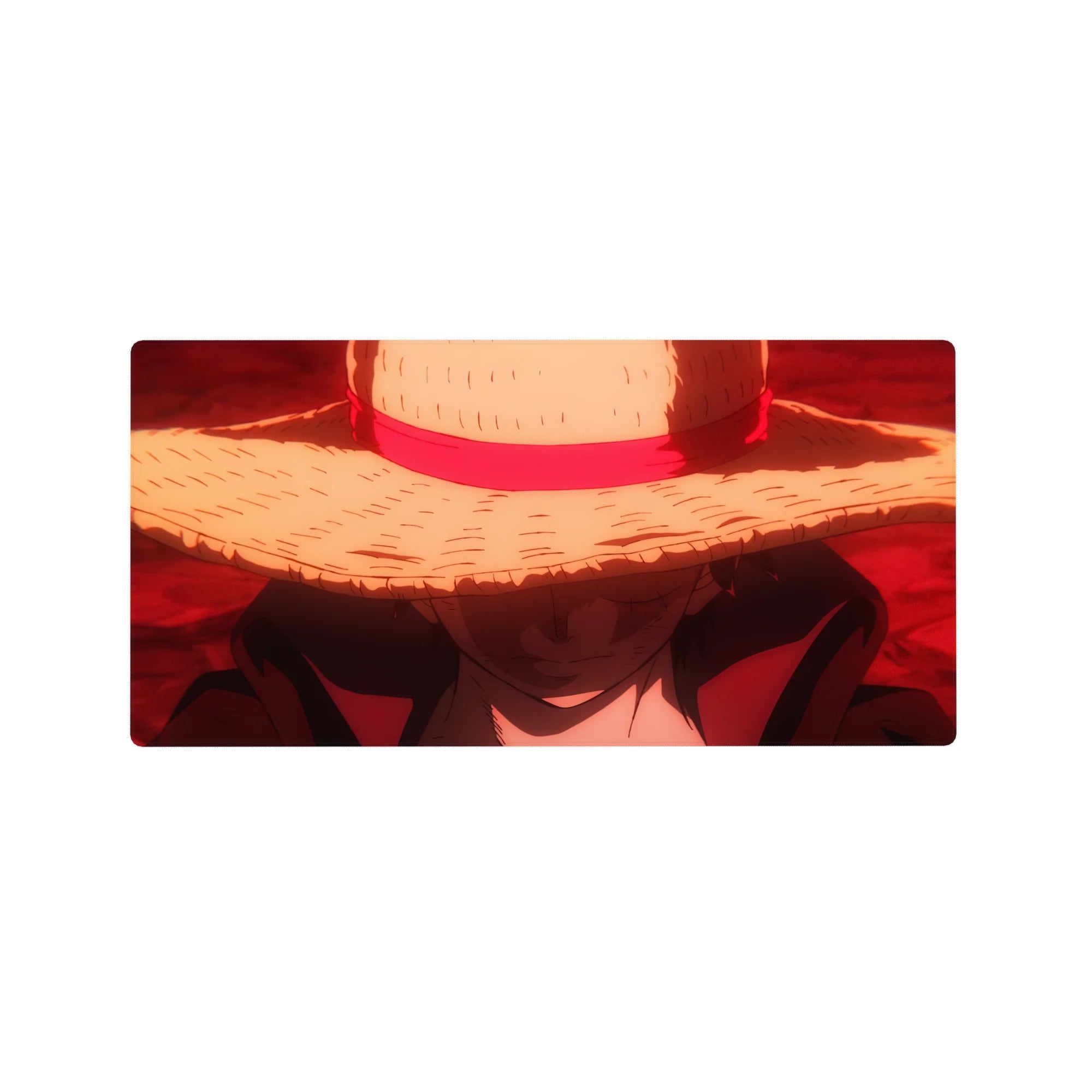 One Piece Deskmat | Mousepad | Deskpad - Luffy’s Silent Resolve - AniChan