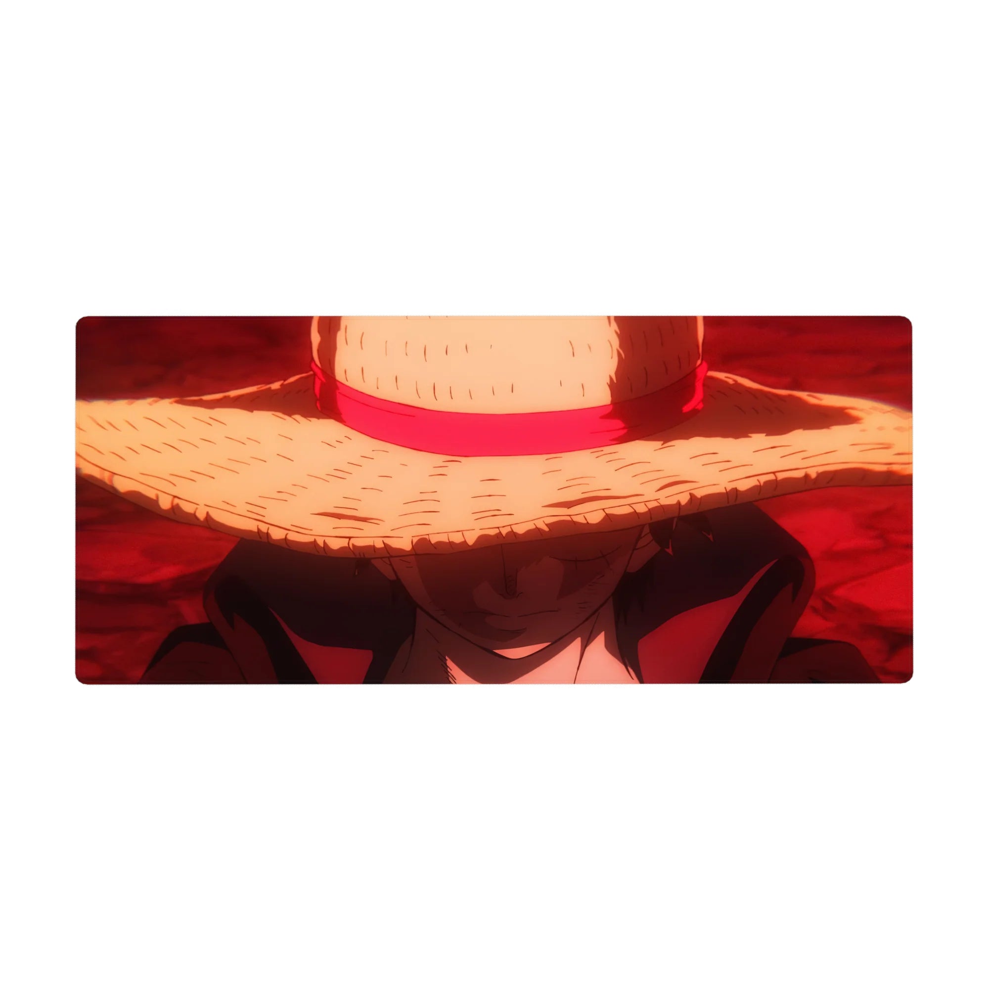 One Piece Deskmat | Mousepad | Deskpad - Luffy’s Silent Resolve - AniChan