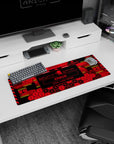 Evangelion Deskmat | Mousepad | Deskpad - NERV Emergency Screen