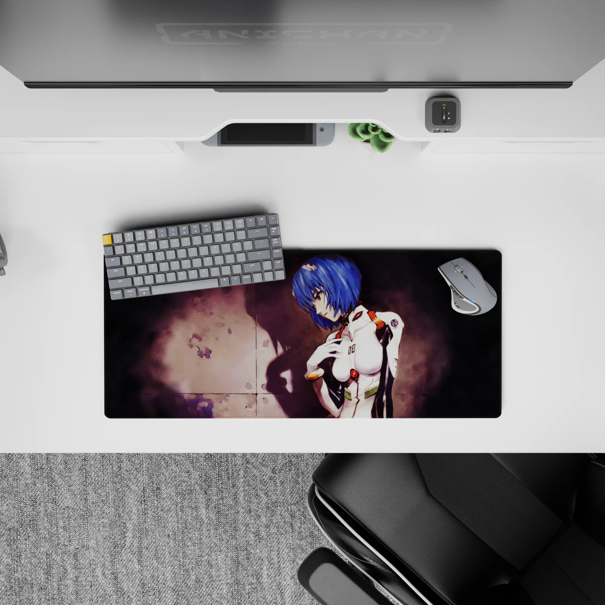 Evangelion - Anime Mouse Pad and Desk Pad - Faded Reverie - AniChan