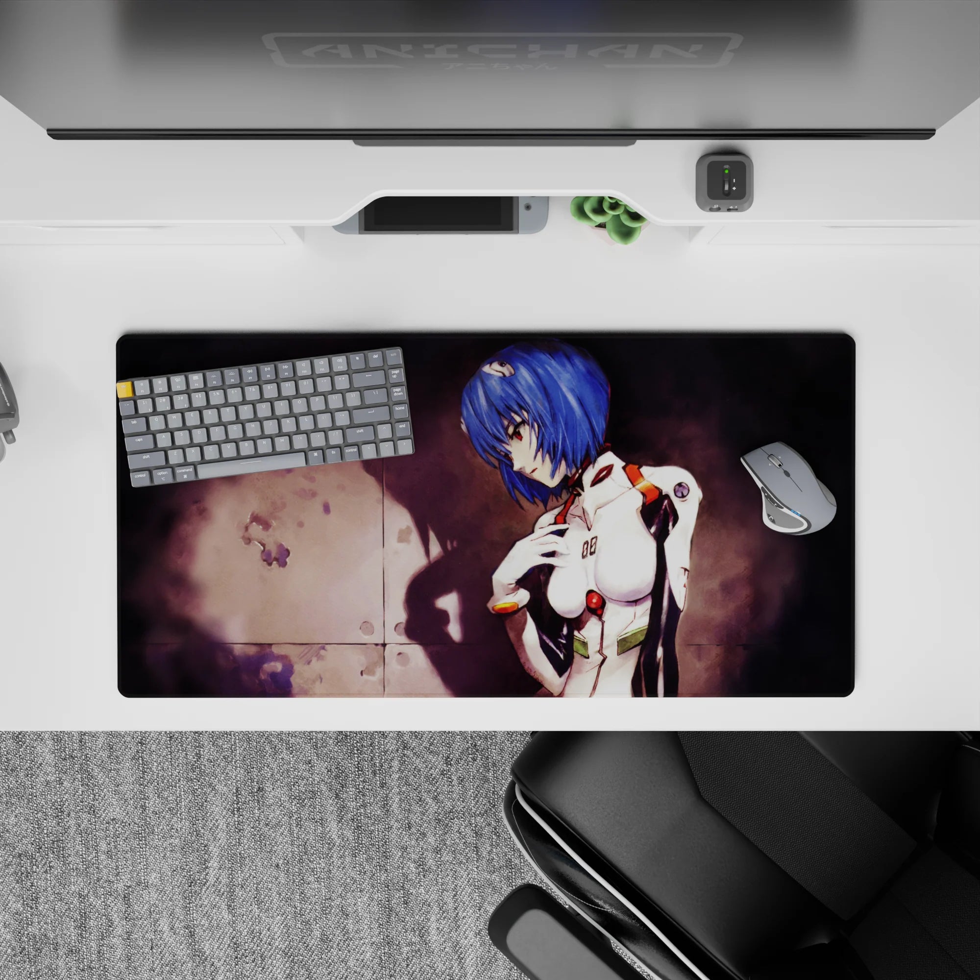 Evangelion - Anime Mouse Pad and Desk Pad - Faded Reverie - AniChan