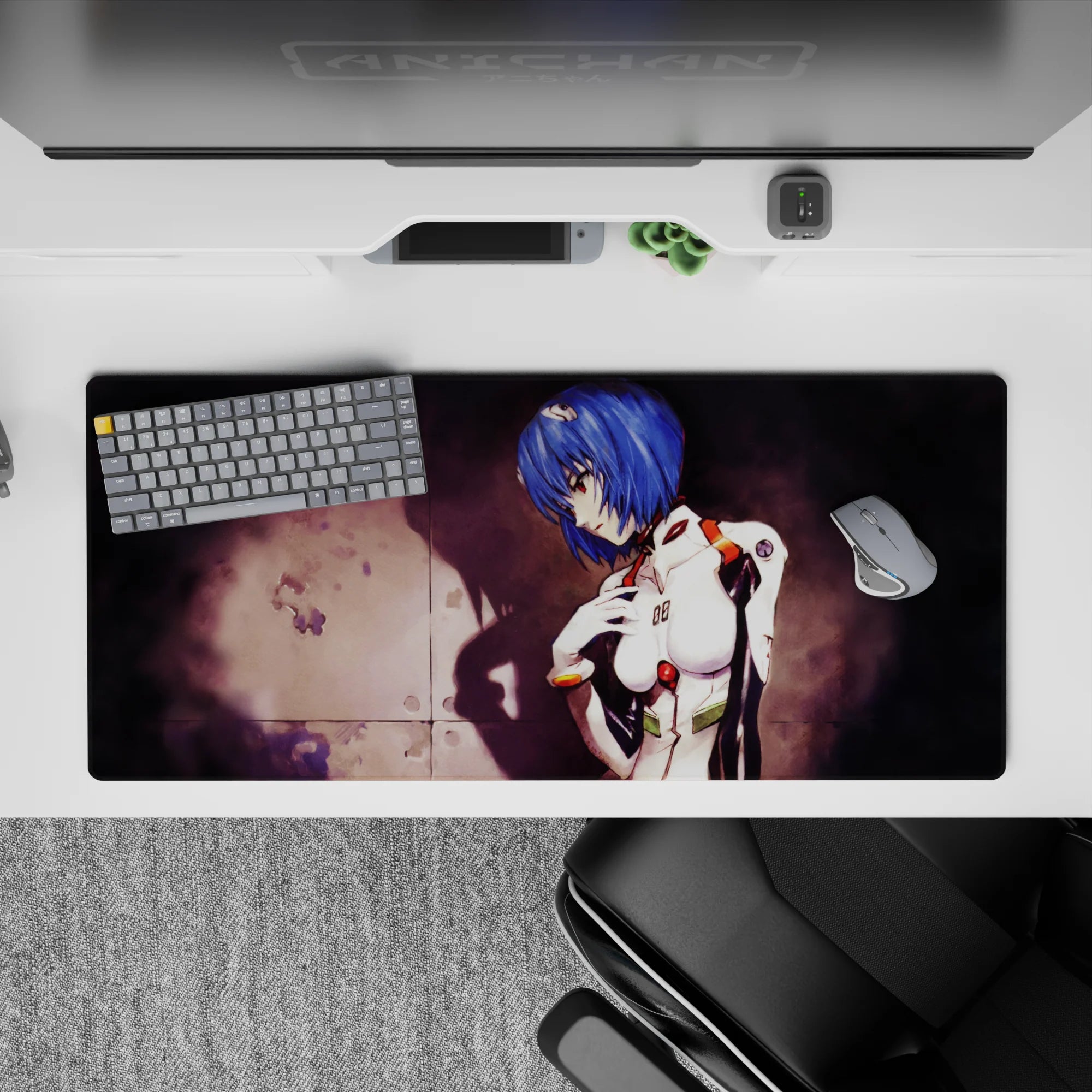 Evangelion - Anime Mouse Pad and Desk Pad - Faded Reverie - AniChan