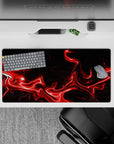 Liquid Abstract Deskmat | Mousepad | Deskpad - Fiery Surge - AniChan