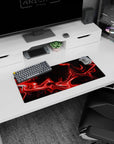 Liquid Abstract Deskmat | Mousepad | Deskpad - Fiery Surge - AniChan