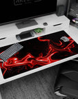 Liquid Abstract Deskmat | Mousepad | Deskpad - Fiery Surge - AniChan