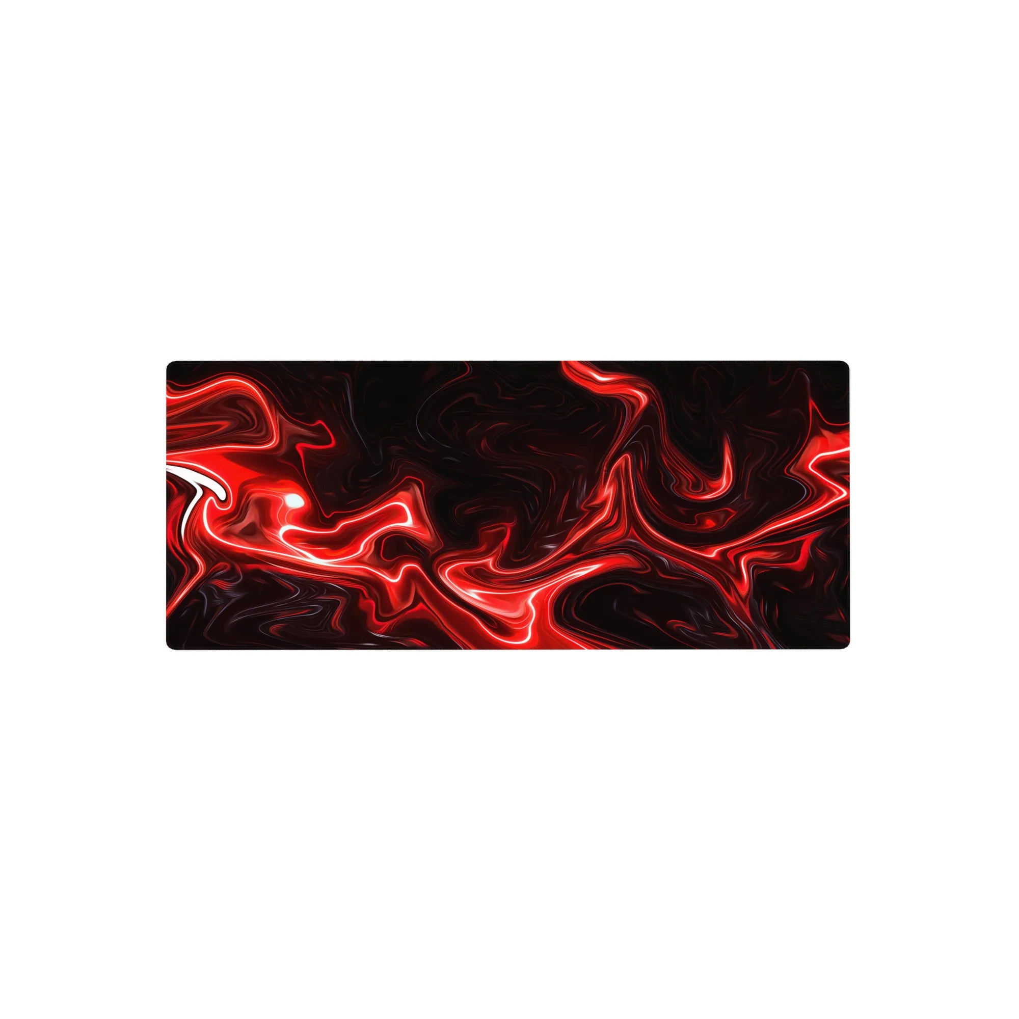 Liquid Abstract Deskmat | Mousepad | Deskpad - Fiery Surge - AniChan