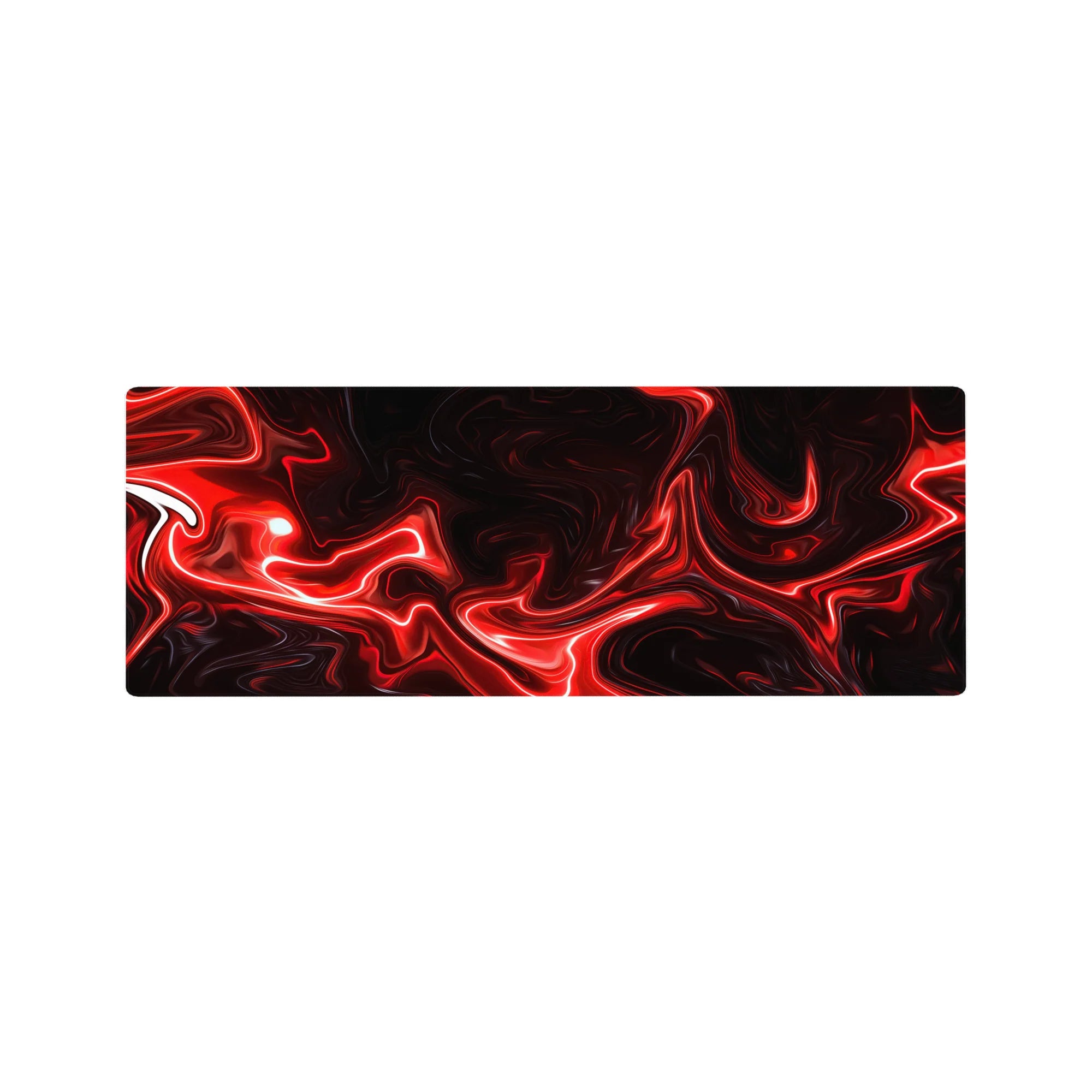 Liquid Abstract Deskmat | Mousepad | Deskpad - Fiery Surge - AniChan