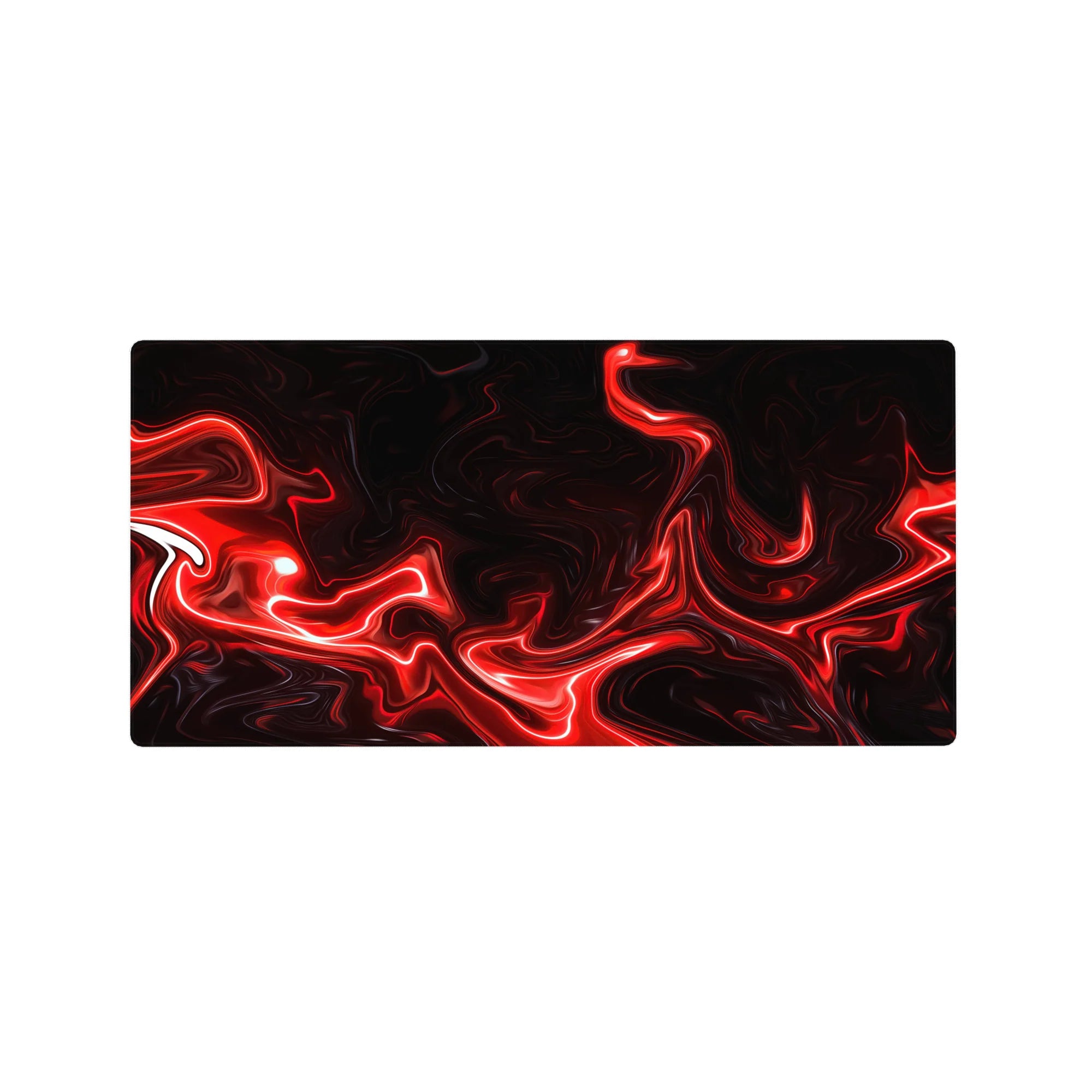 Liquid Abstract Deskmat | Mousepad | Deskpad - Fiery Surge - AniChan