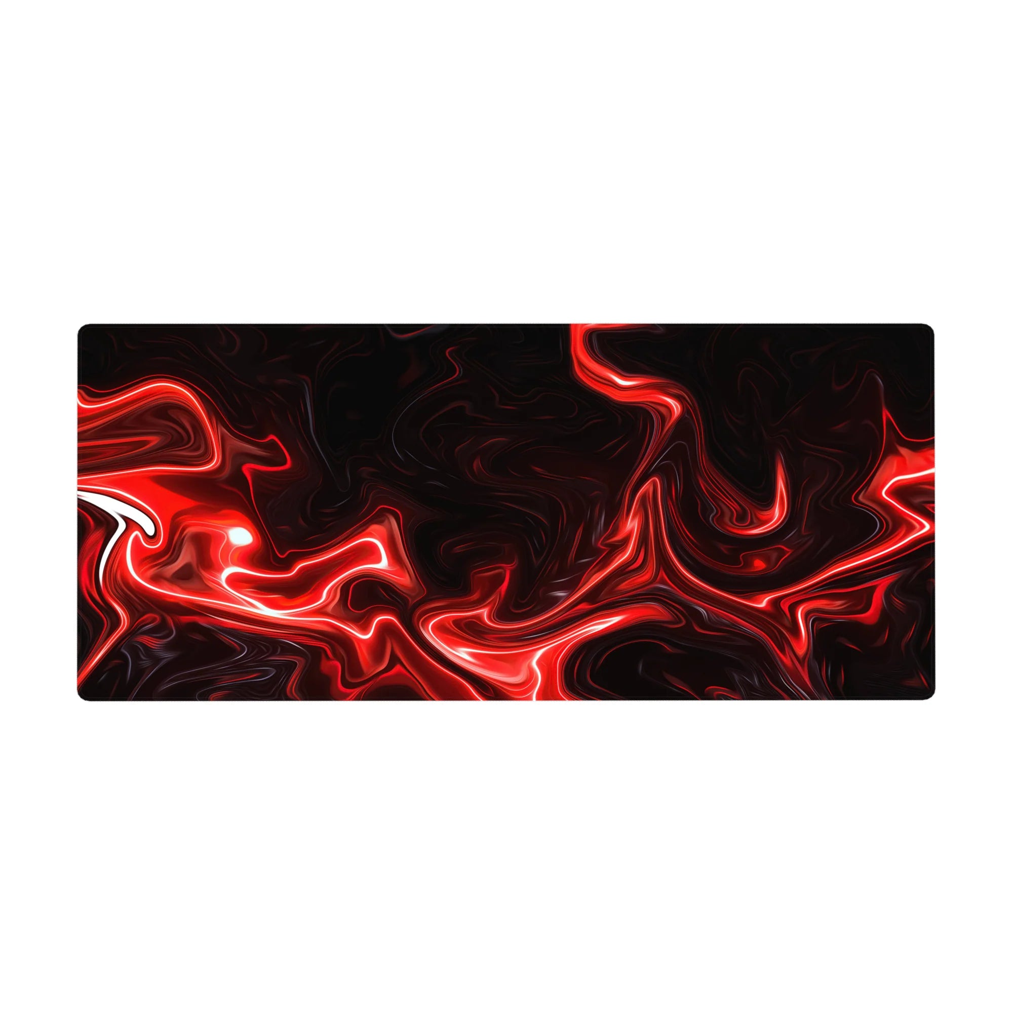 Liquid Abstract Deskmat | Mousepad | Deskpad - Fiery Surge - AniChan