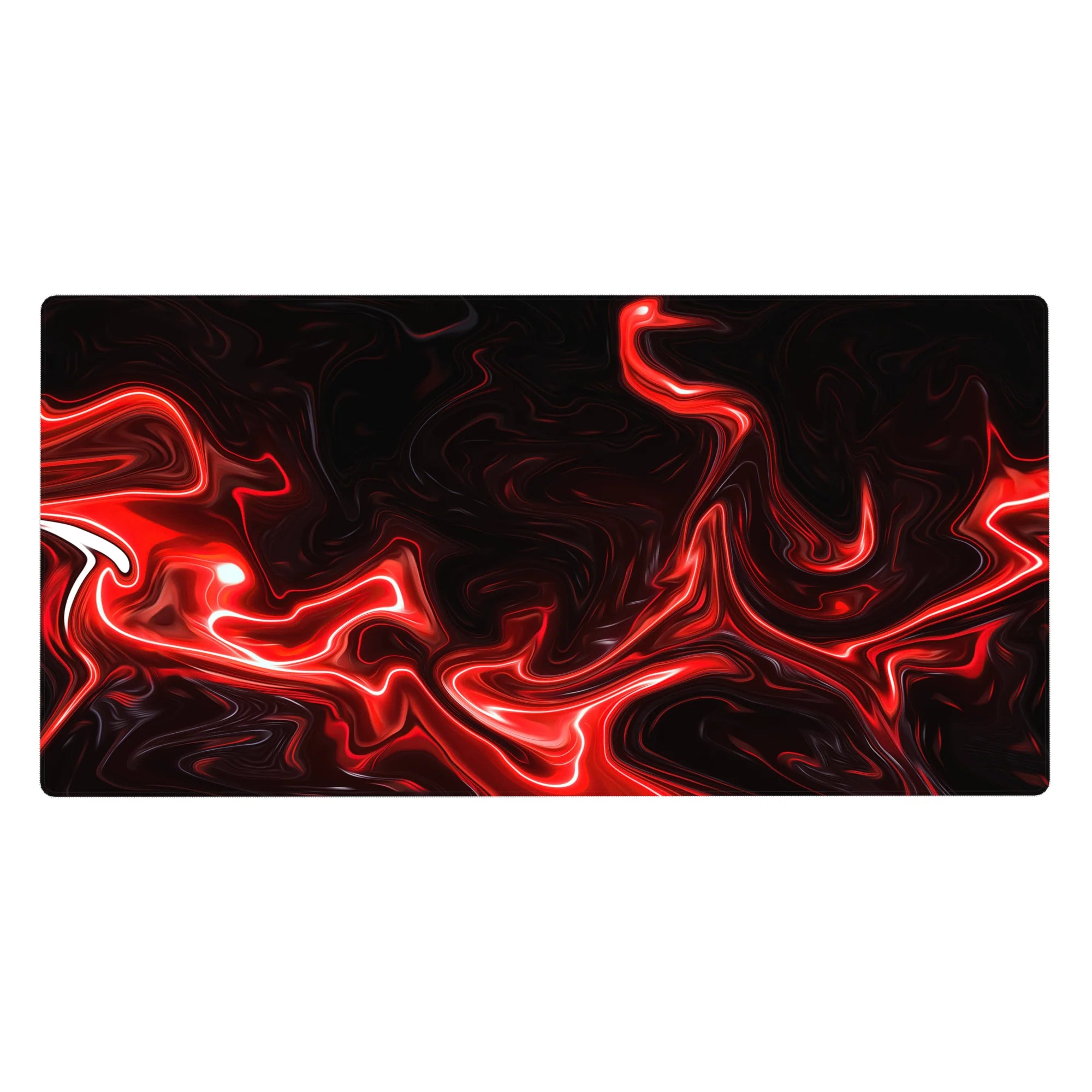 Liquid Abstract Deskmat | Mousepad | Deskpad - Fiery Surge - AniChan