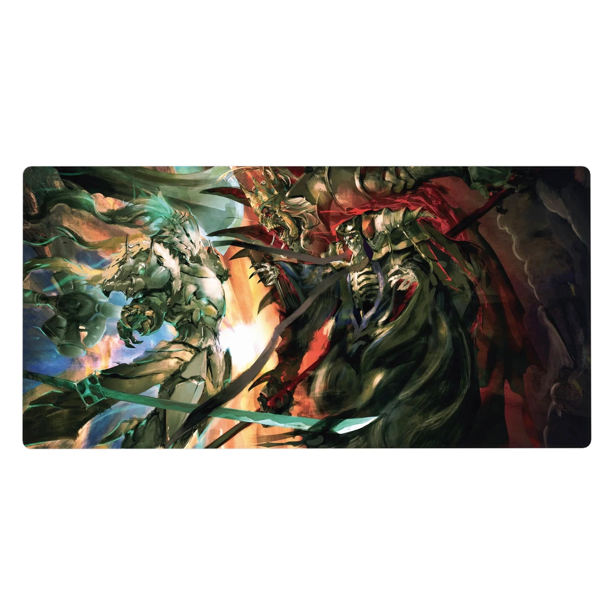 Overlord Deskmat | Mousepad | Deskpad - Battle of the Dark Lords - AniChan