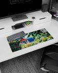 Fantasy Landscapes Deskmat | Mousepad | Deskpad - Secret Garden Retreat