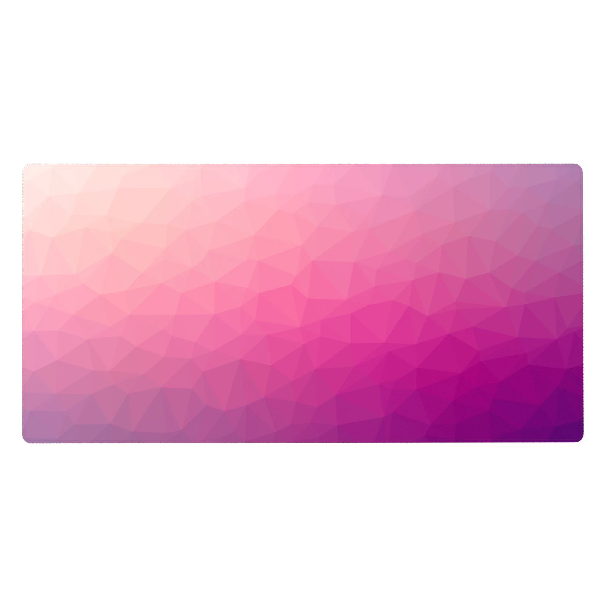 Abstract Deskmat | Mousepad | Deskpad - Radiant Polygon - AniChan