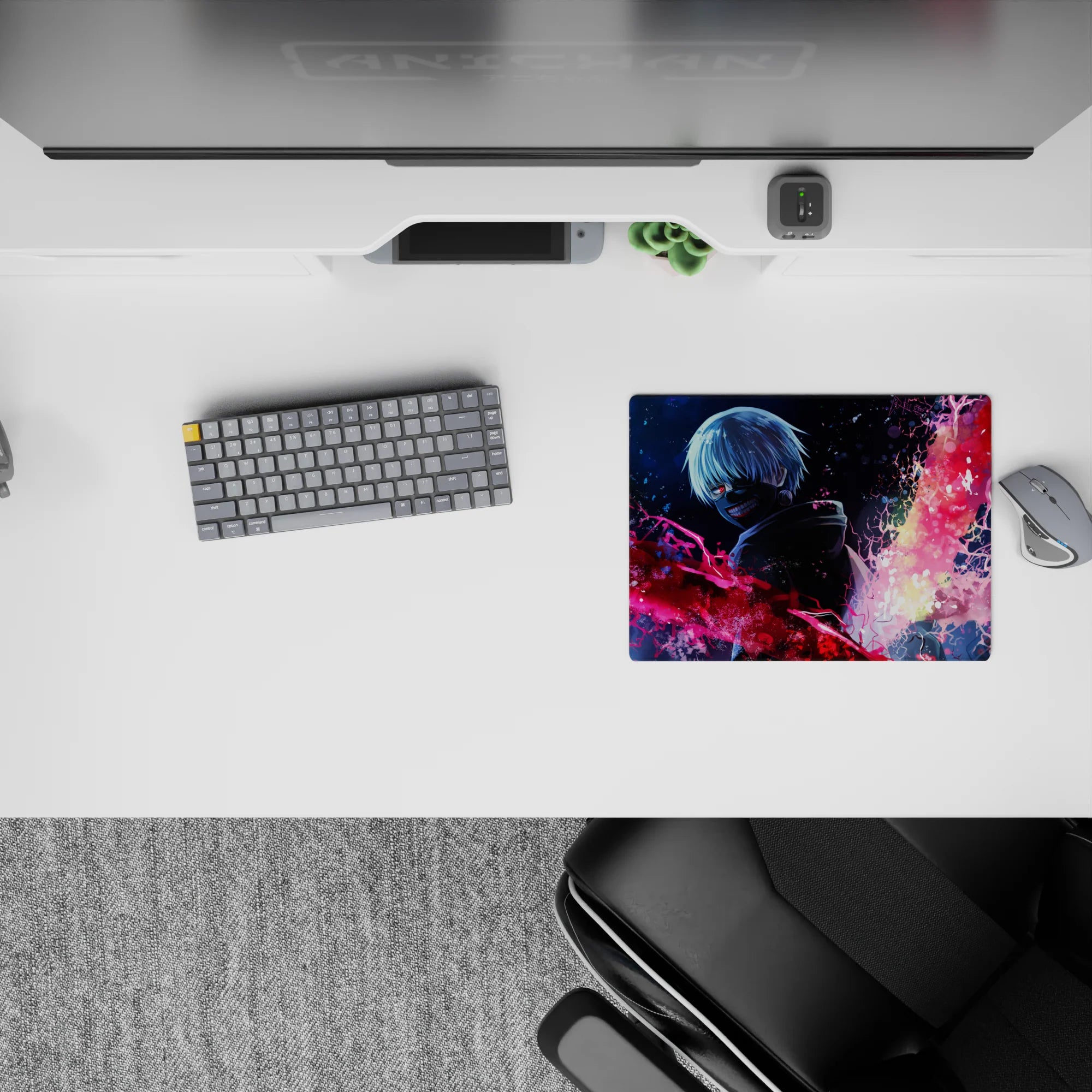 Tokyo Ghoul Deskmat | Mousepad | Deskpad - Crimson Chaos Unleashed