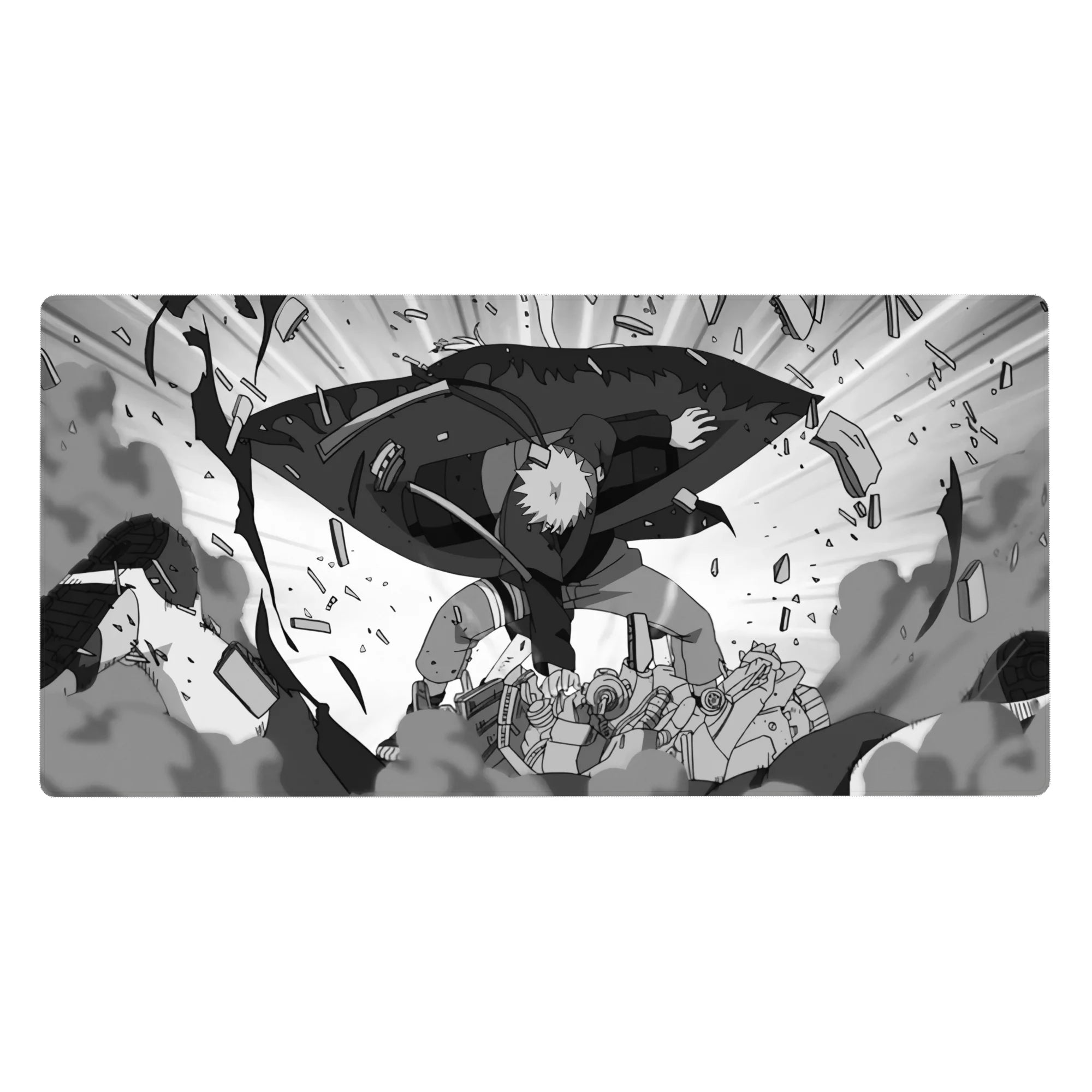 Naruto Deskmat | Mousepad | Deskpad - Impact Strike - AniChan