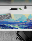 Fantasy Landscapes Deskmat | Mousepad | Deskpad - Valley Serenity