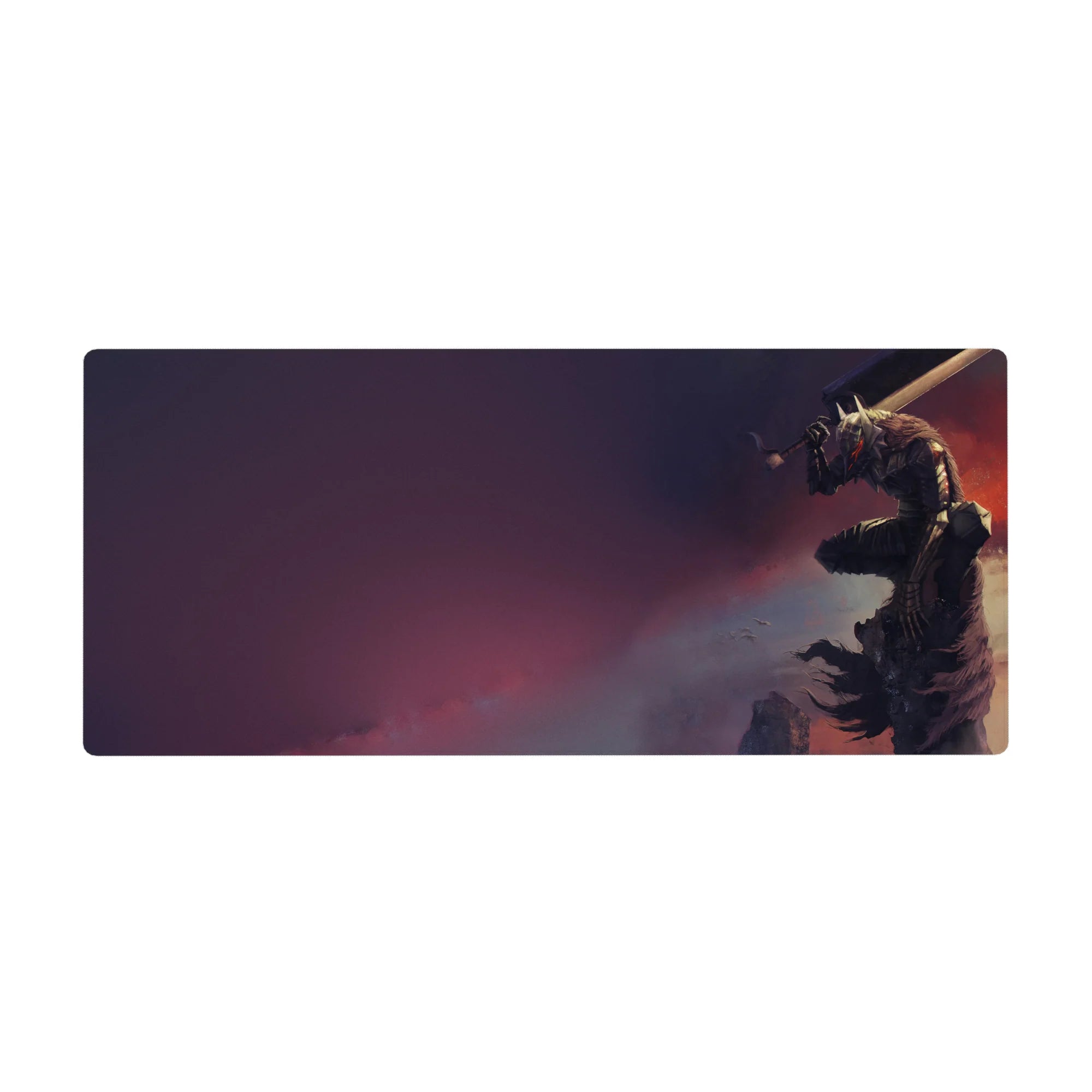 Berserk Deskmat | Mousepad | Deskpad - The Lone Berserker - AniChan