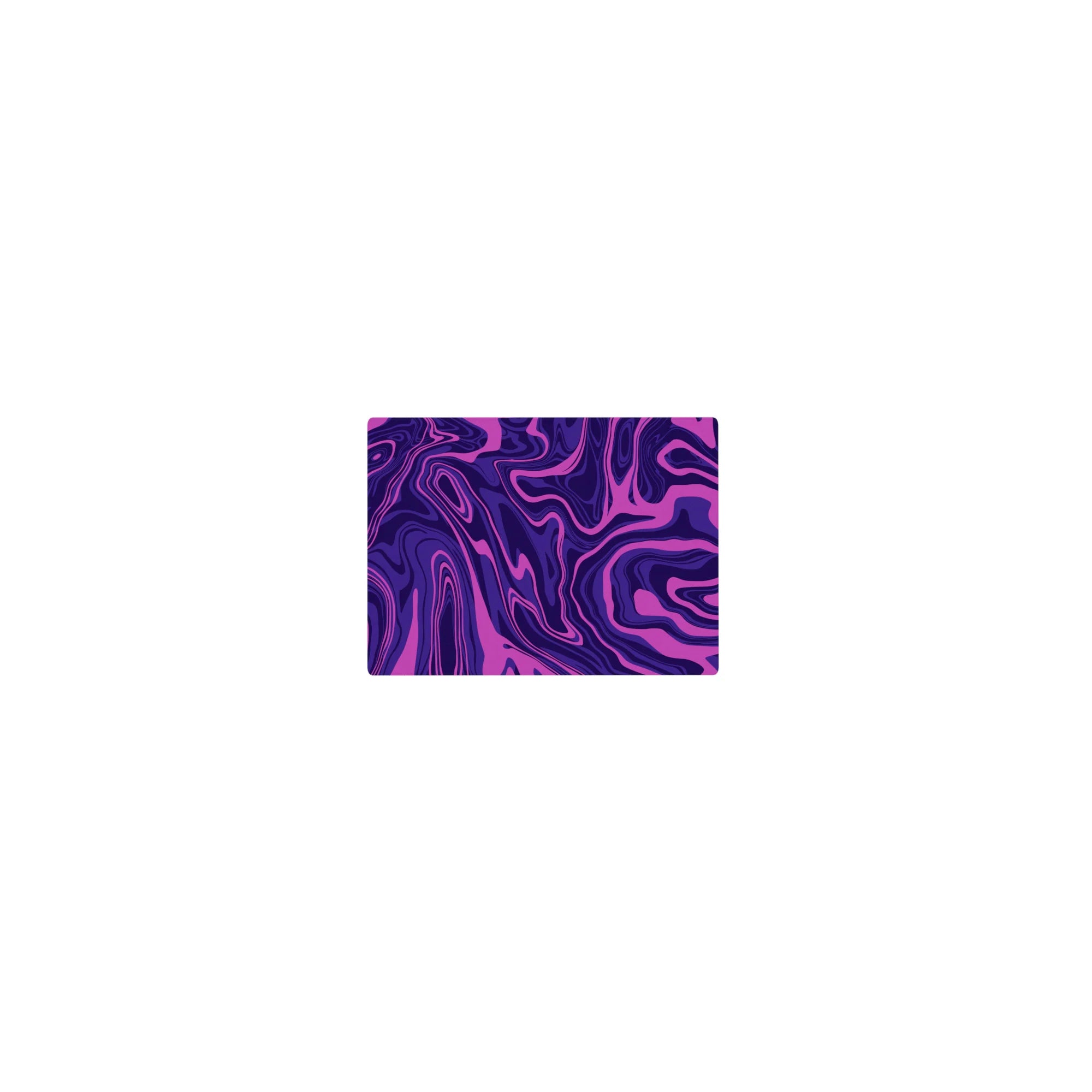 Liquid Abstract Deskmat | Mousepad | Deskpad - Purple Swirl Motion - AniChan