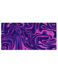 Liquid Abstract Deskmat | Mousepad | Deskpad - Purple Swirl Motion - AniChan