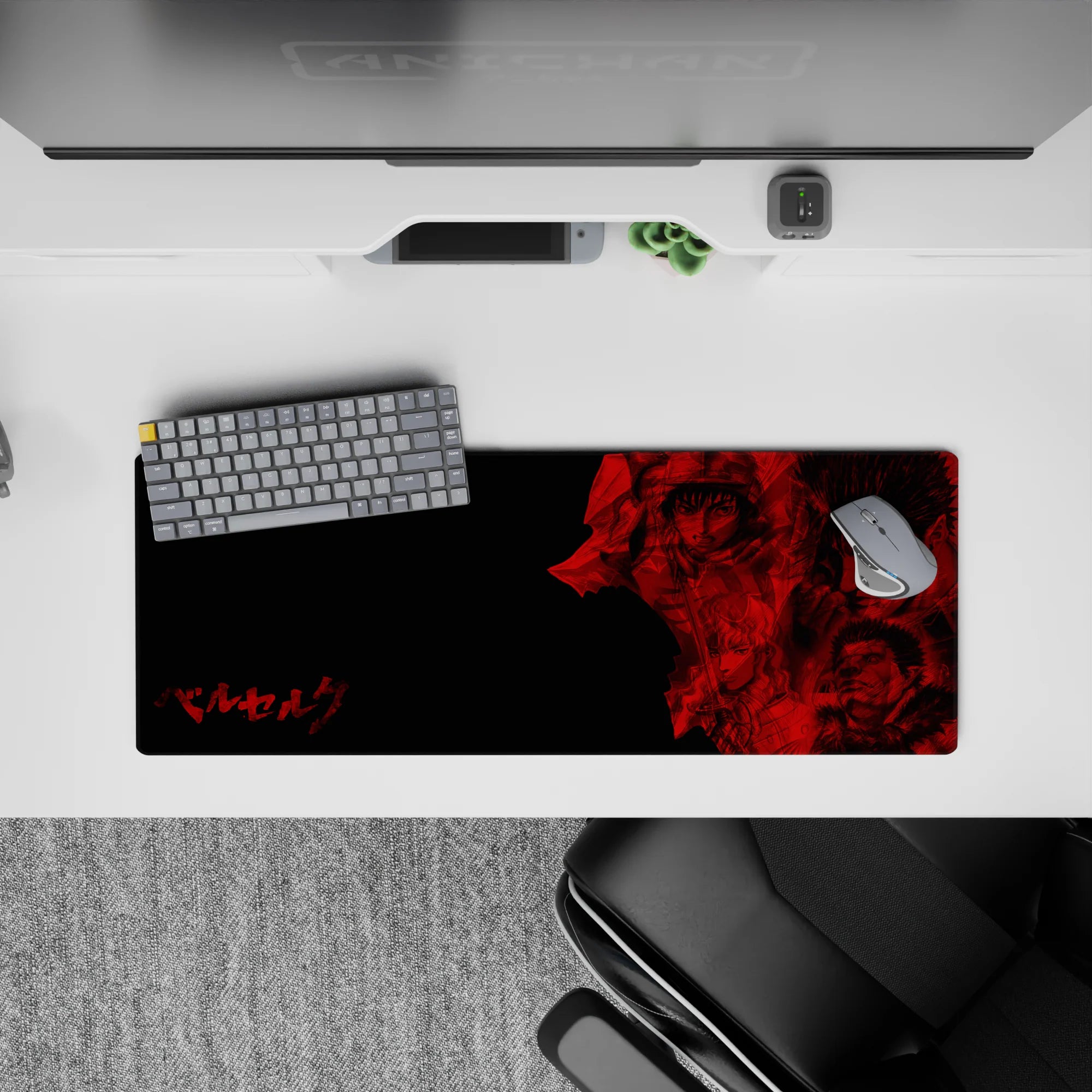 Berserk Deskmat | Mousepad | Deskpad - Crimson Warriors - AniChan