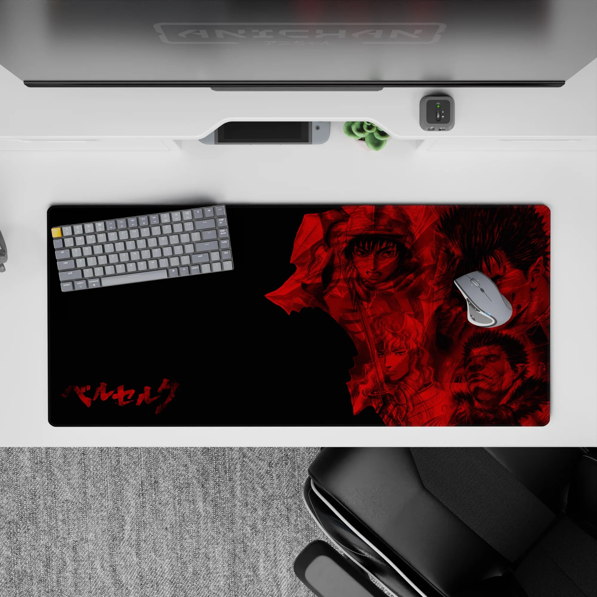 Berserk Deskmat | Mousepad | Deskpad - Crimson Warriors - AniChan