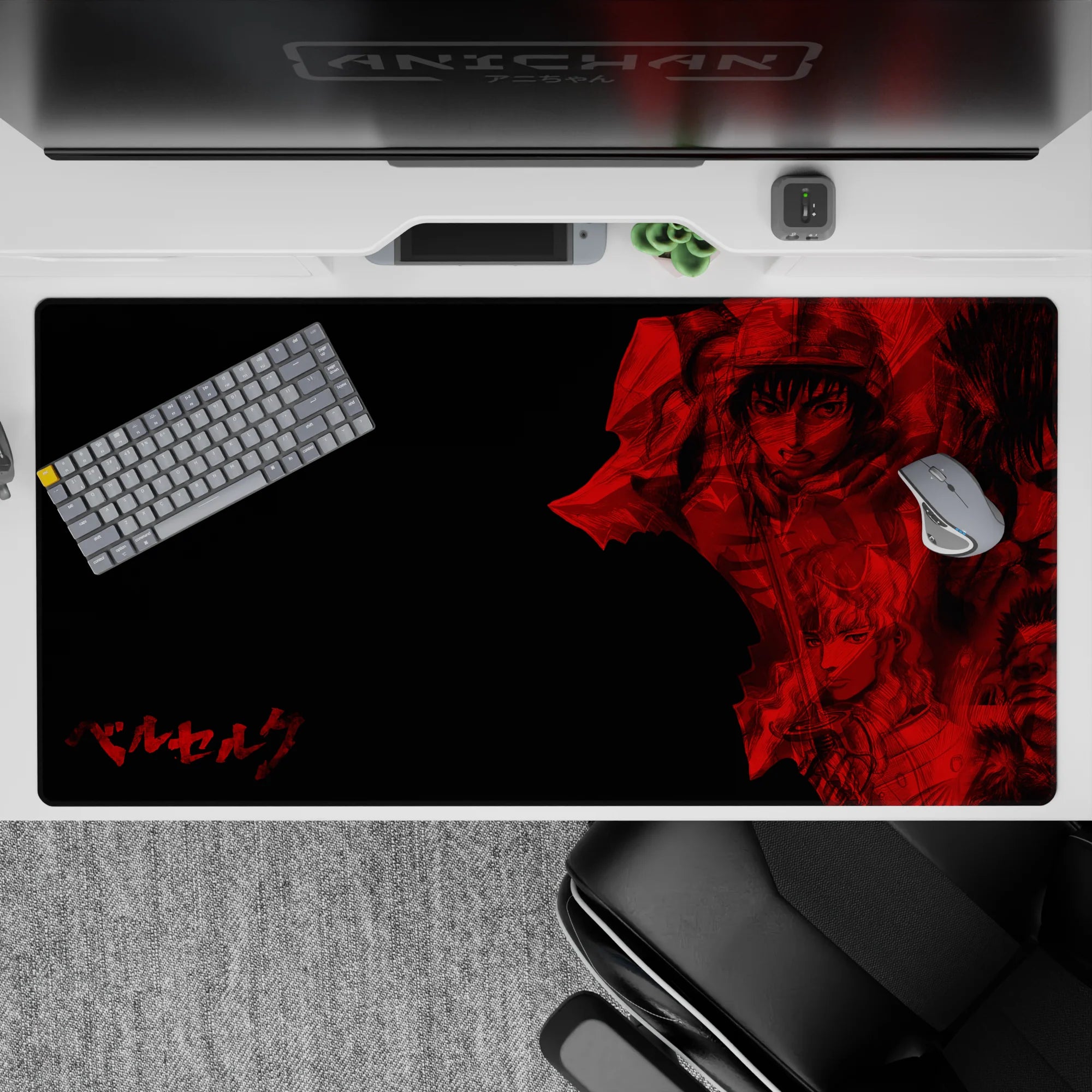 Berserk Deskmat | Mousepad | Deskpad - Crimson Warriors - AniChan