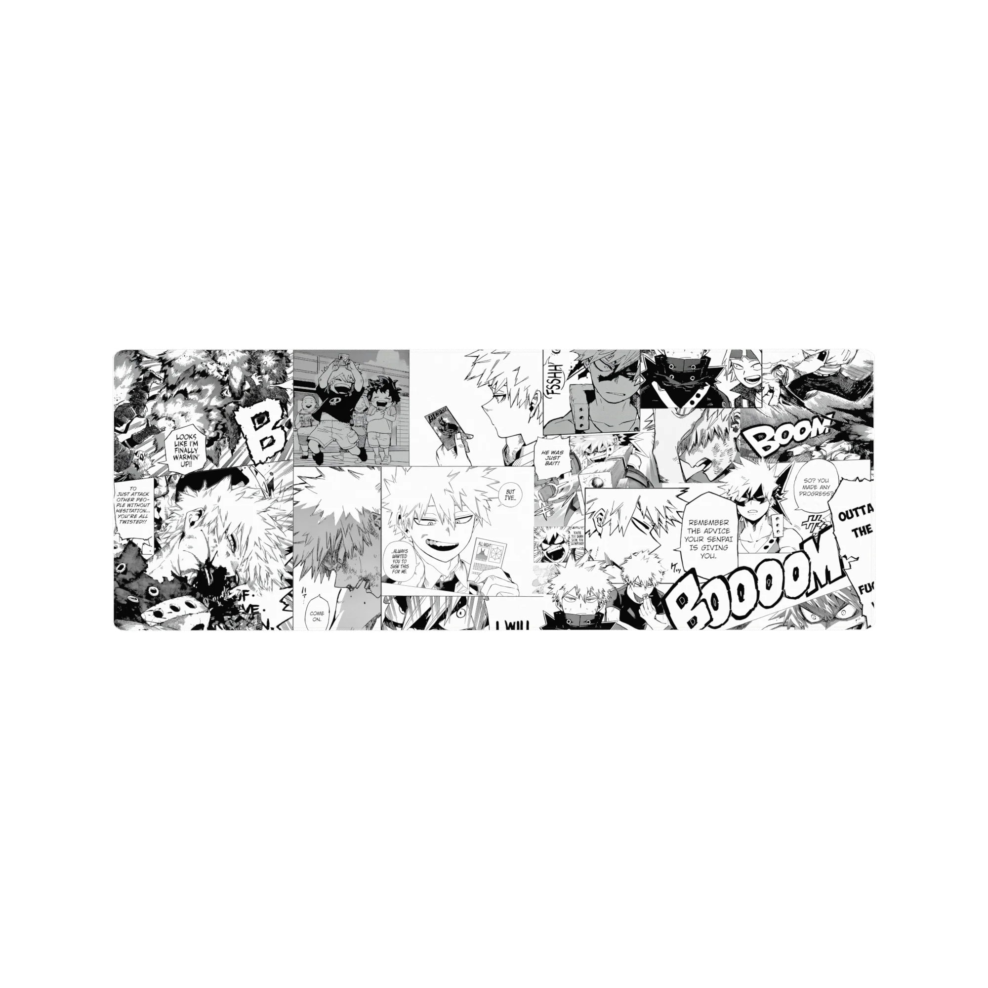 My Hero Academia Deskmat | Mousepad | Deskpad - Explosive Resolve - AniChan