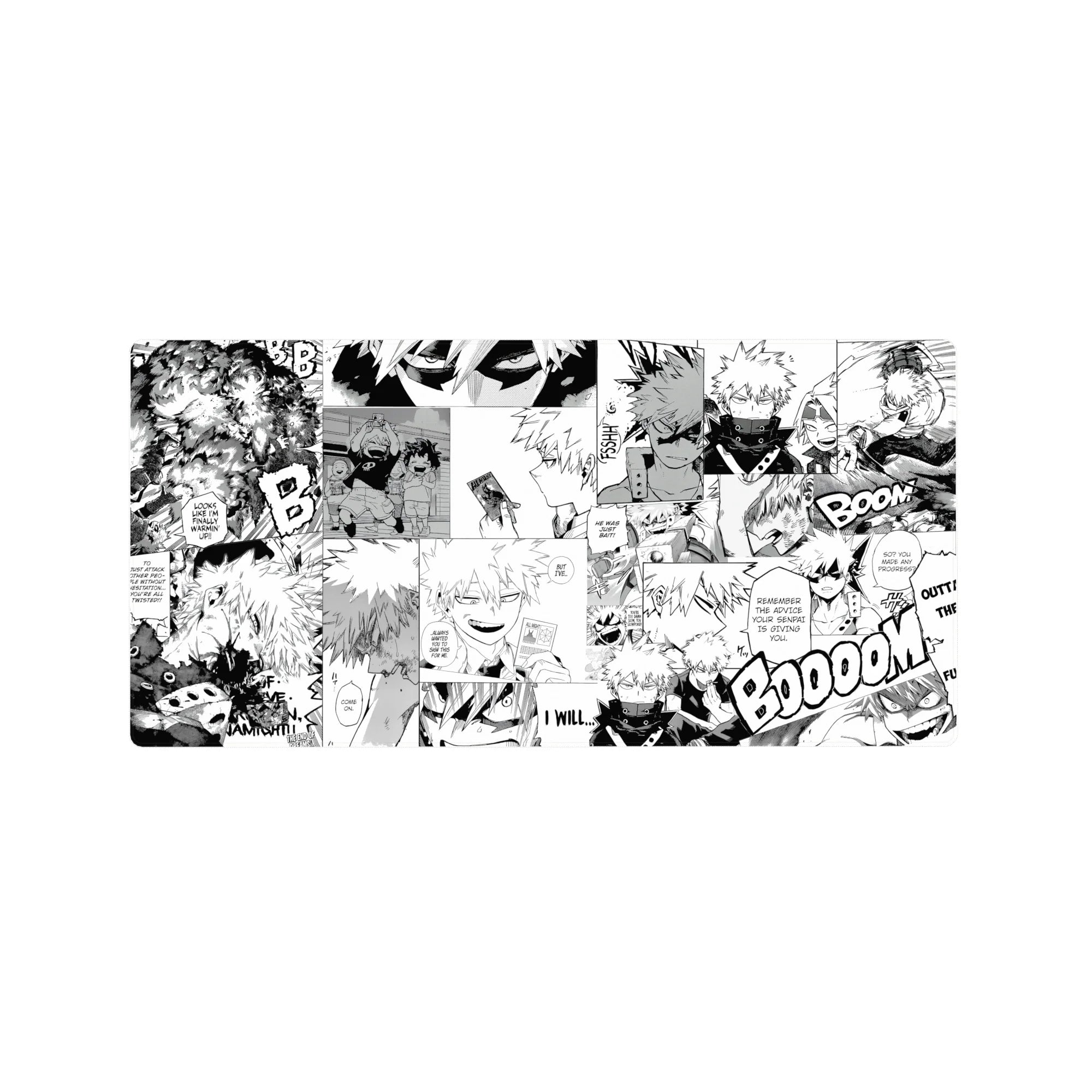 My Hero Academia Deskmat | Mousepad | Deskpad - Explosive Resolve - AniChan