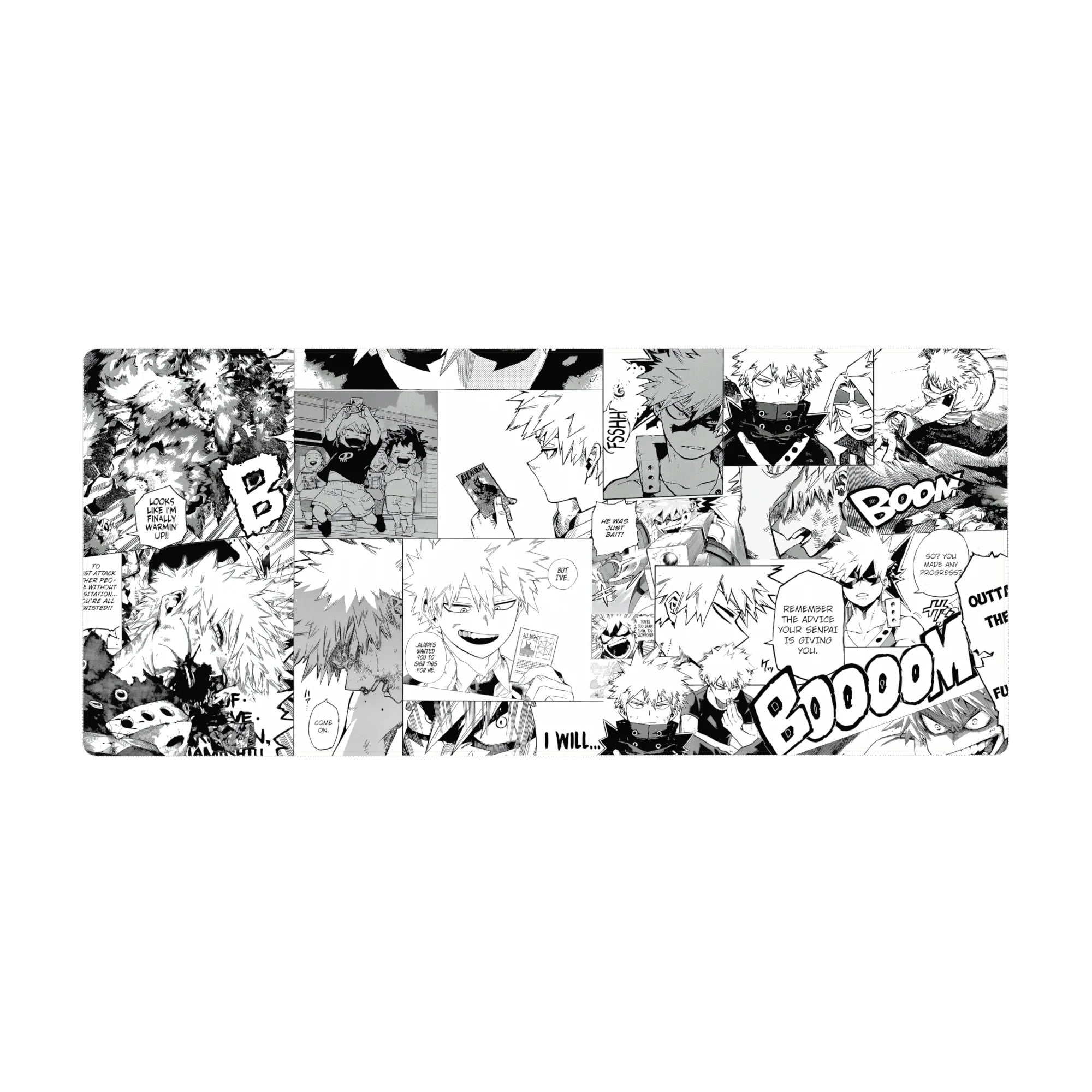 My Hero Academia Deskmat | Mousepad | Deskpad - Explosive Resolve - AniChan