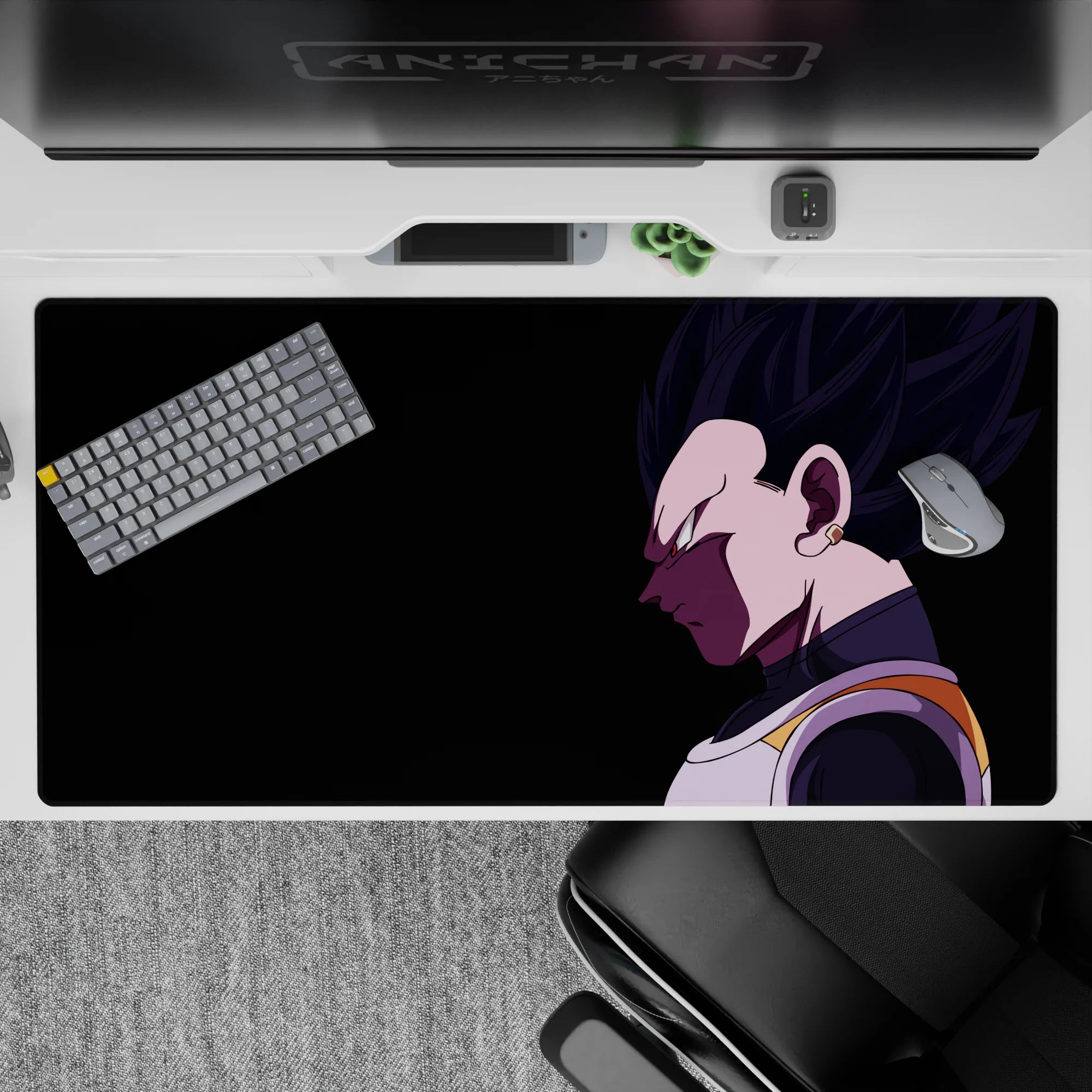 Dragon Ball Deskmat | Mousepad | Deskpad - Prince's Resolve - AniChan