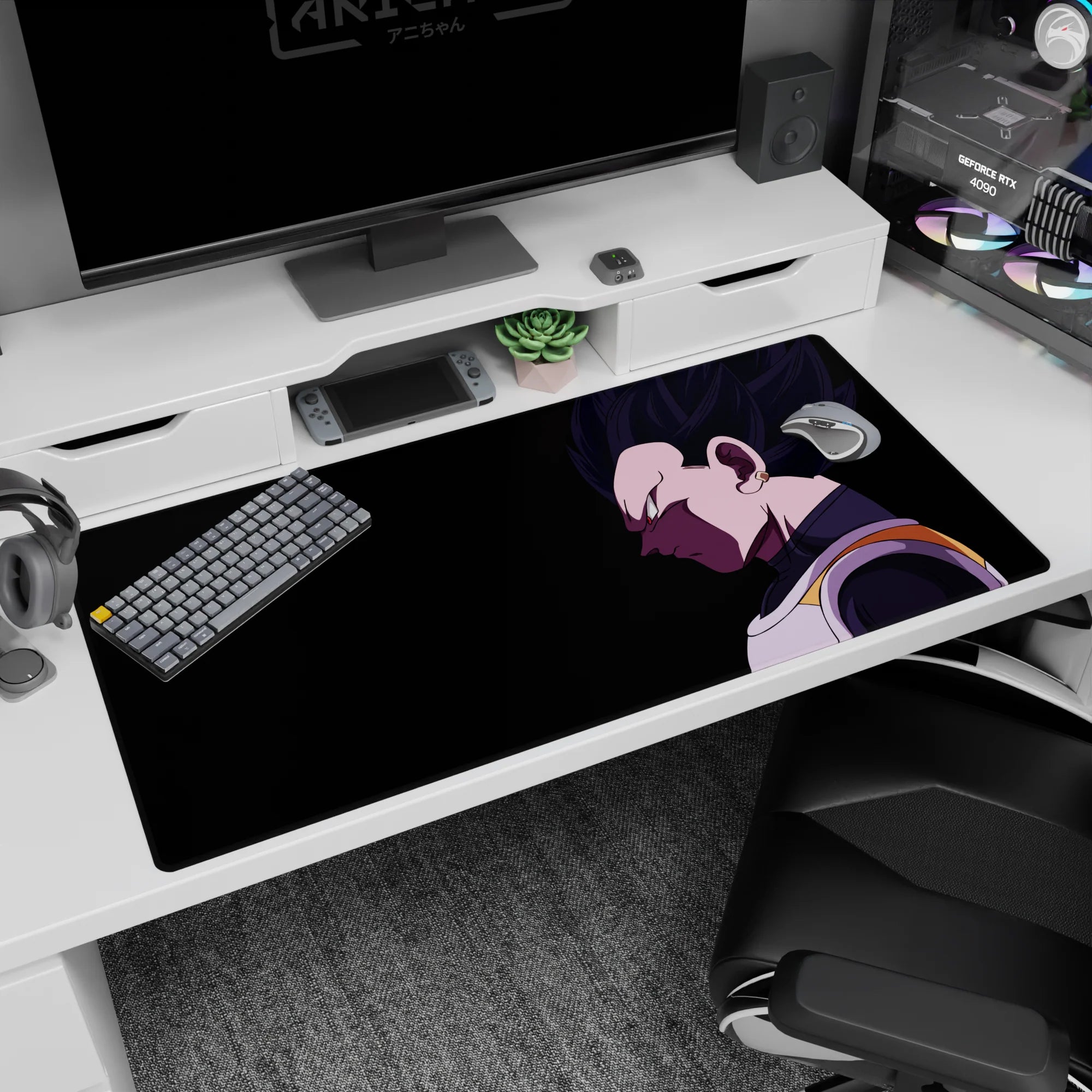 Dragon Ball Deskmat | Mousepad | Deskpad - Prince's Resolve - AniChan