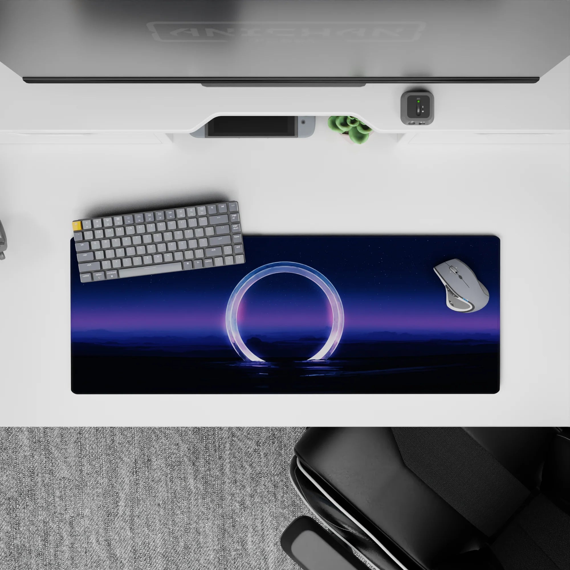 Fantasy Landscapes Deskmat | Mousepad | Deskpad - Cosmic Horizon