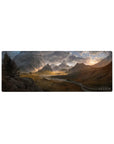 Fantasy Landscapes Deskmat | Mousepad | Deskpad - Epic Dragon Valley