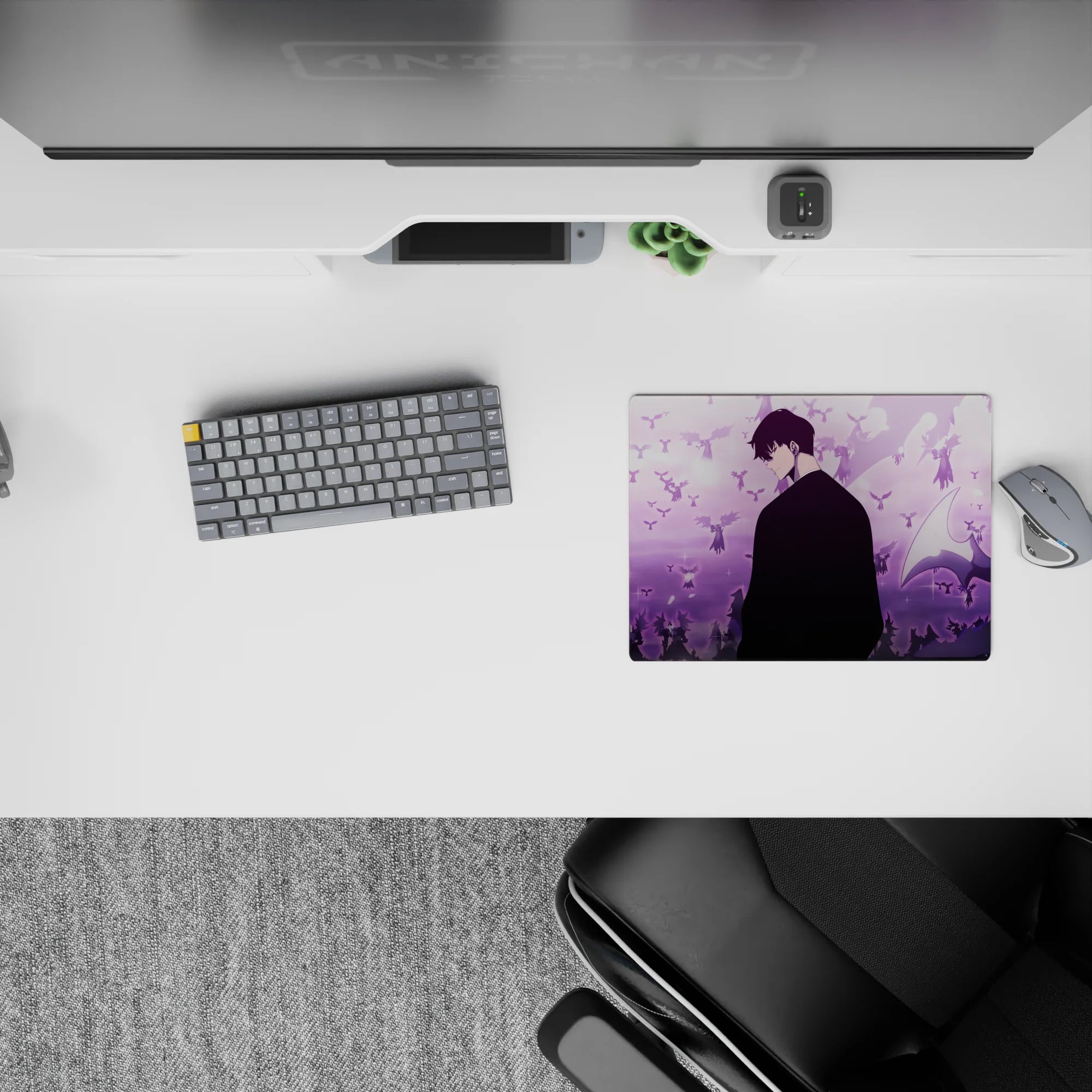 Solo Leveling Deskmat | Mousepad | Deskpad - Silent Shadows Ascend