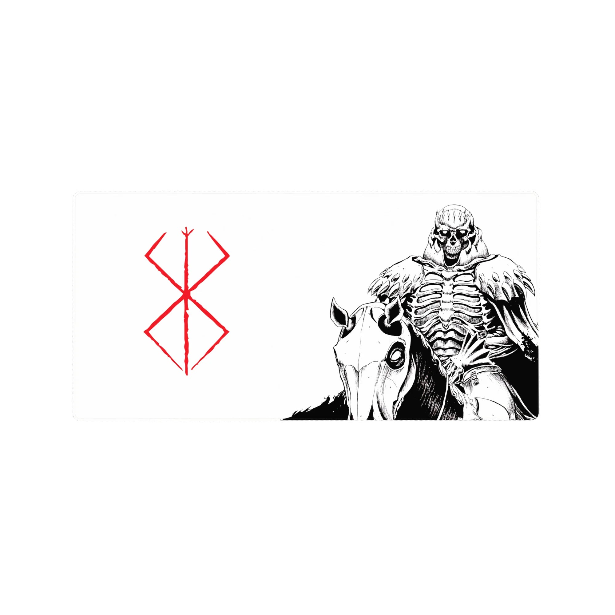 Berserk Deskmat | Mousepad | Deskpad - Death on Horseback - AniChan