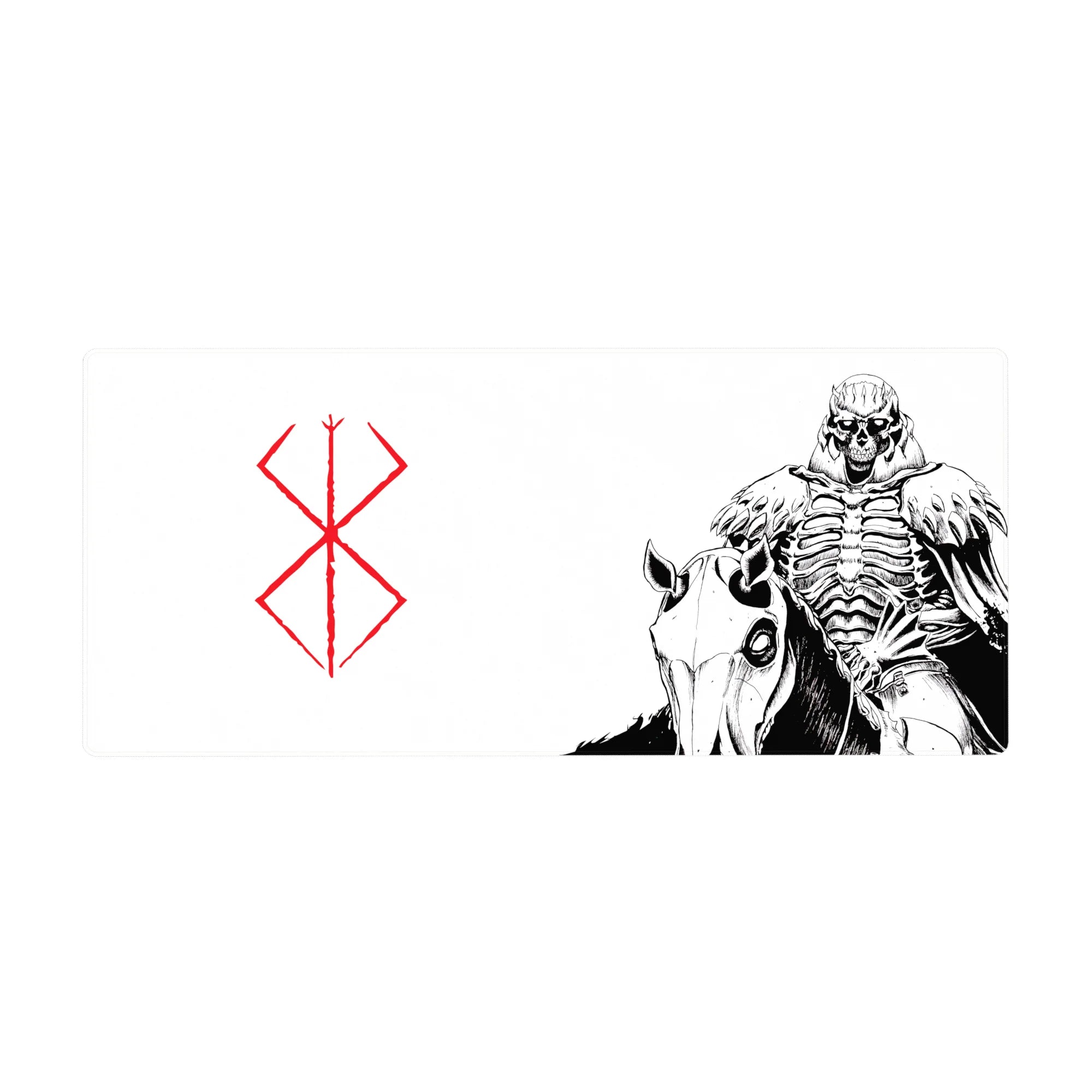 Berserk Deskmat | Mousepad | Deskpad - Death on Horseback - AniChan