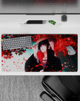 Naruto Deskmat | Mousepad | Deskpad - Fallen Petals of Itachi - AniChan