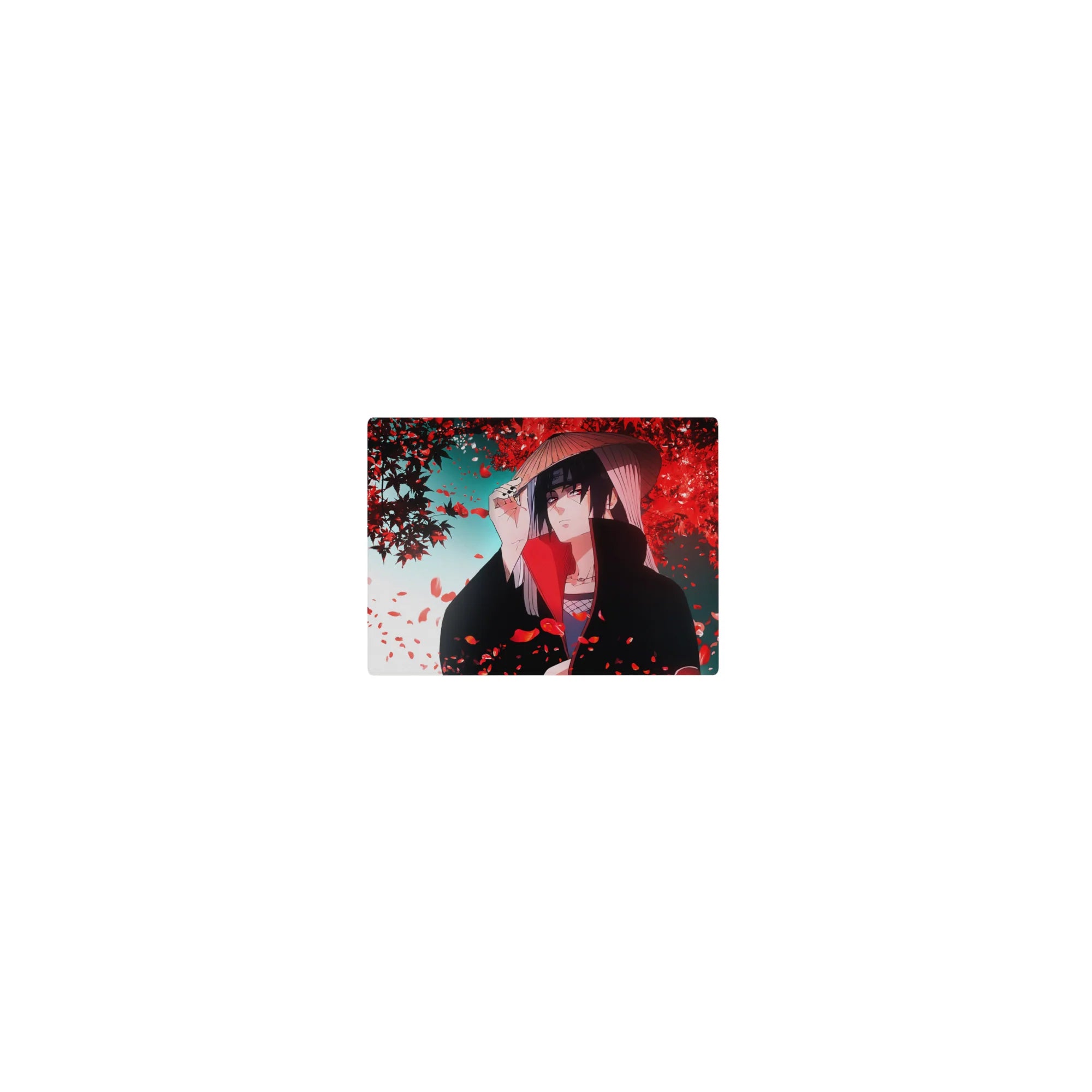 Naruto Deskmat | Mousepad | Deskpad - Fallen Petals of Itachi - AniChan