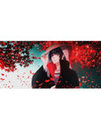 Naruto Deskmat | Mousepad | Deskpad - Fallen Petals of Itachi - AniChan