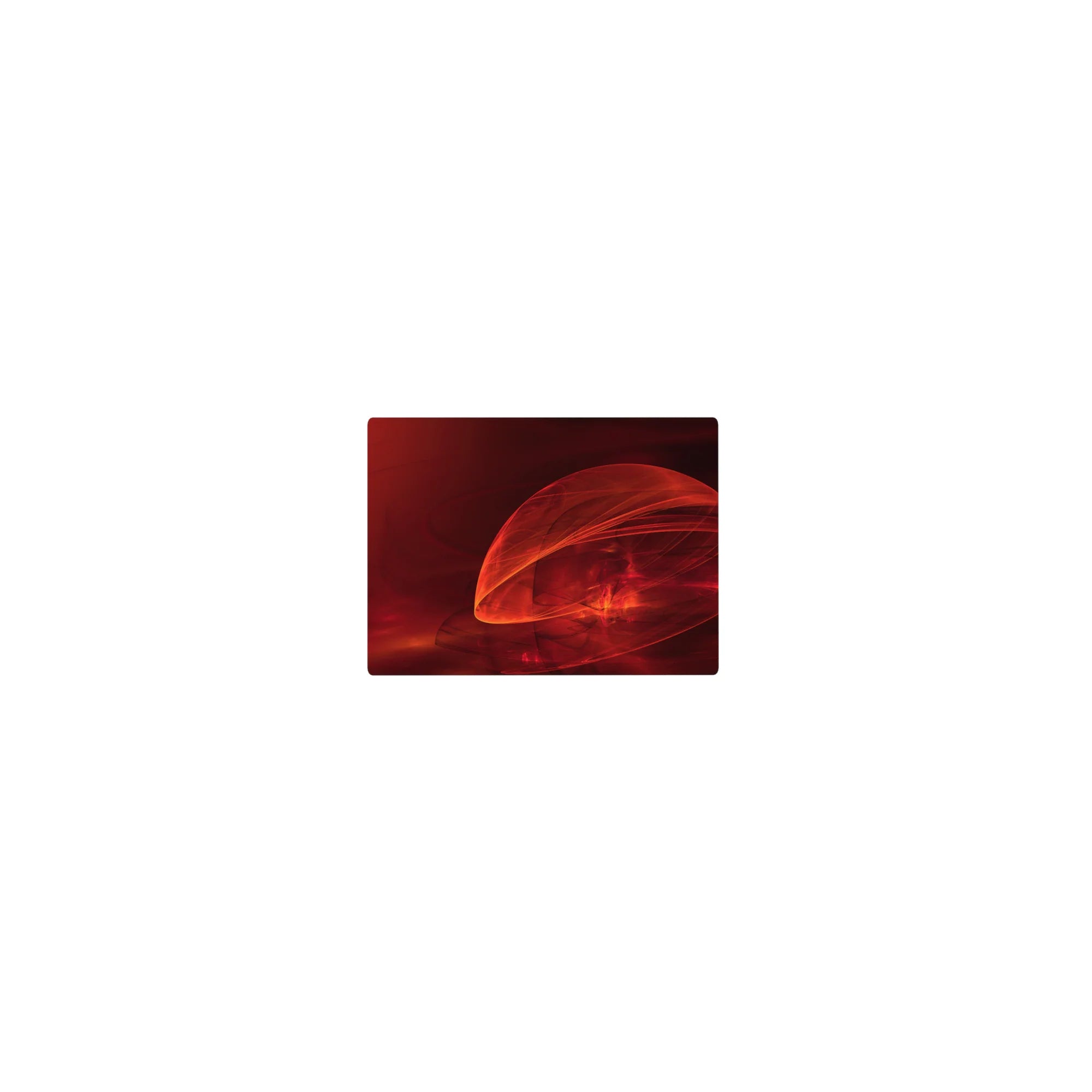 Abstract Deskmat | Mousepad | Deskpad - Crimson Flame - AniChan