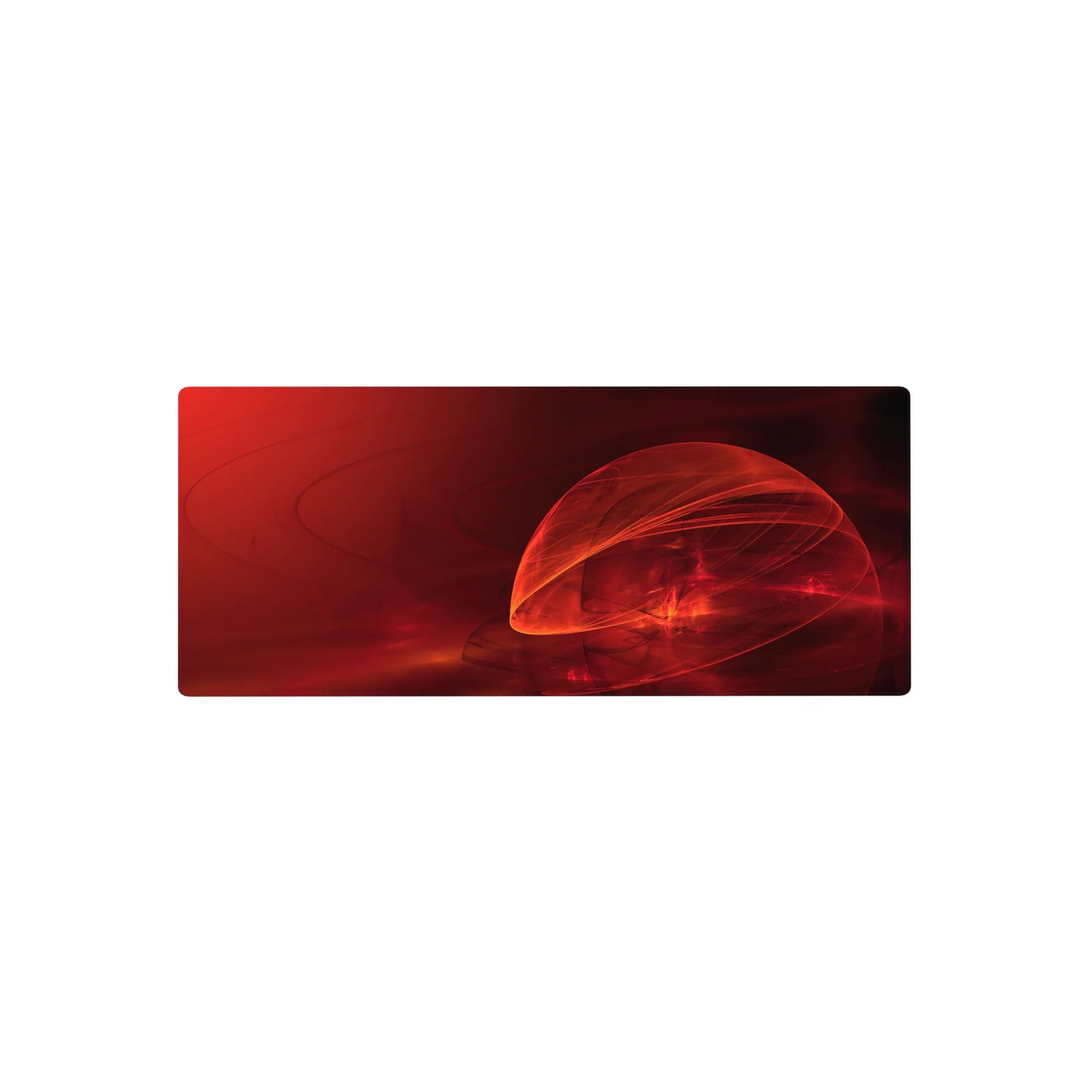 Abstract Deskmat | Mousepad | Deskpad - Crimson Flame - AniChan