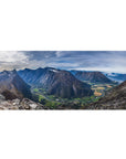 Nature Landscapes Deskmat | Mousepad | Deskpad - Majestic Valleyscape