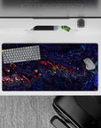 Liquid Abstract Deskmat | Mousepad | Deskpad - Cosmic Swirl - AniChan