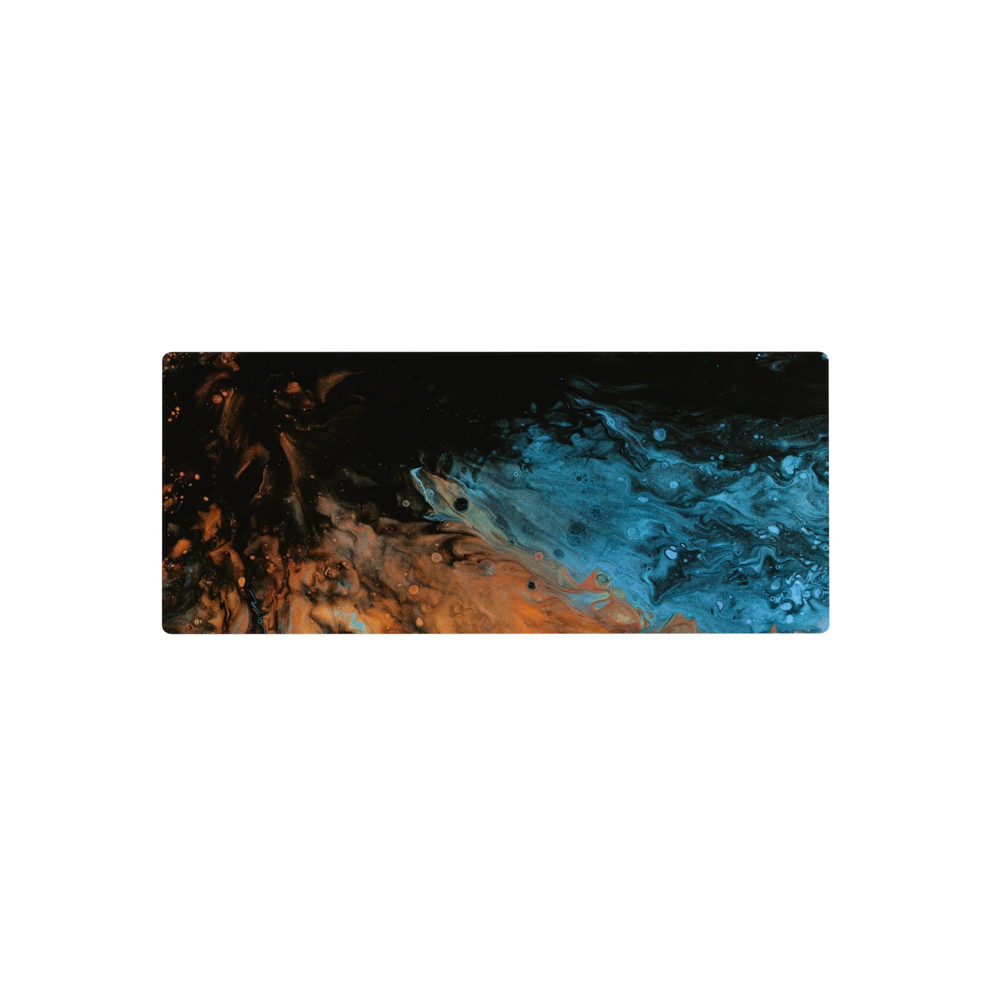 Liquid Abstract Deskmat | Mousepad | Deskpad - Galactic Swirl - AniChan