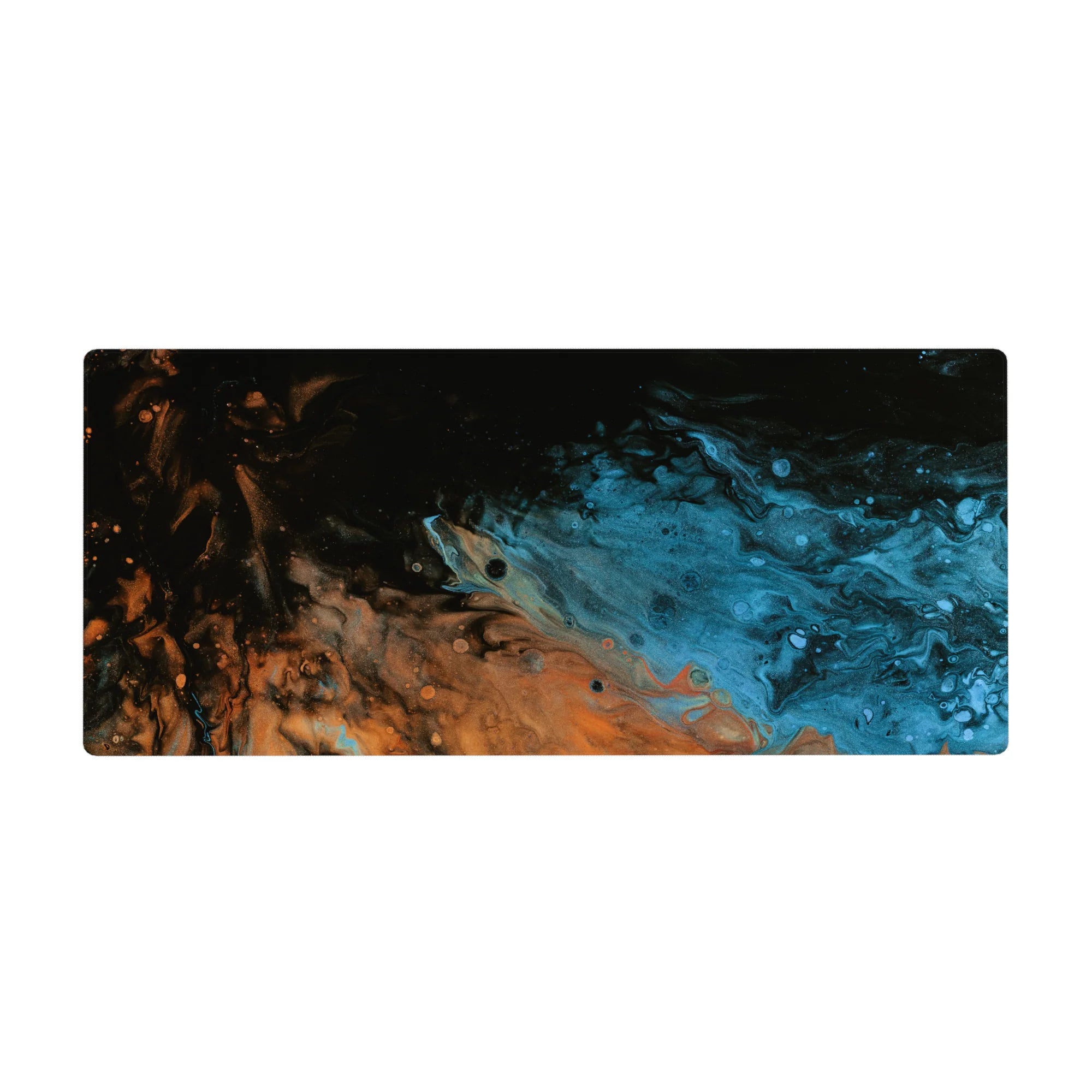 Liquid Abstract Deskmat | Mousepad | Deskpad - Galactic Swirl - AniChan