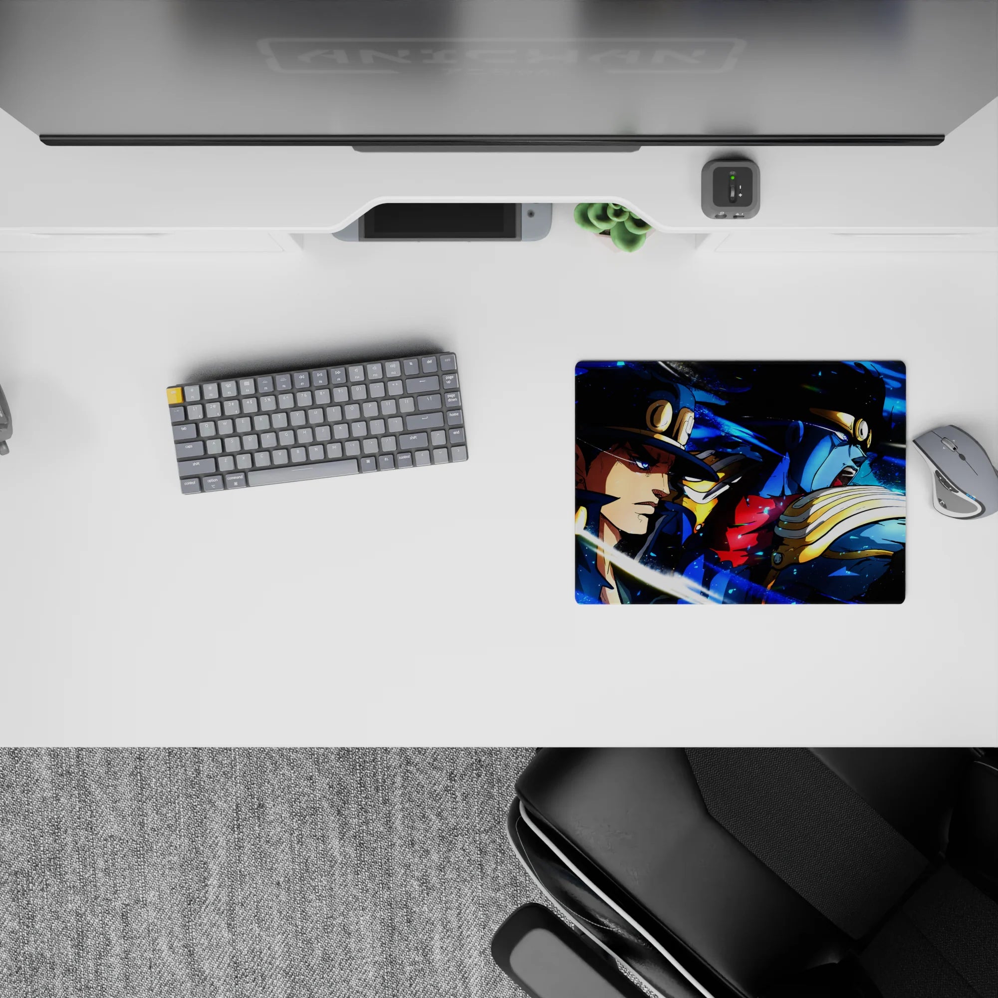 JoJo Deskmat | Mousepad | Deskpad - Star Platinum Clash - AniChan