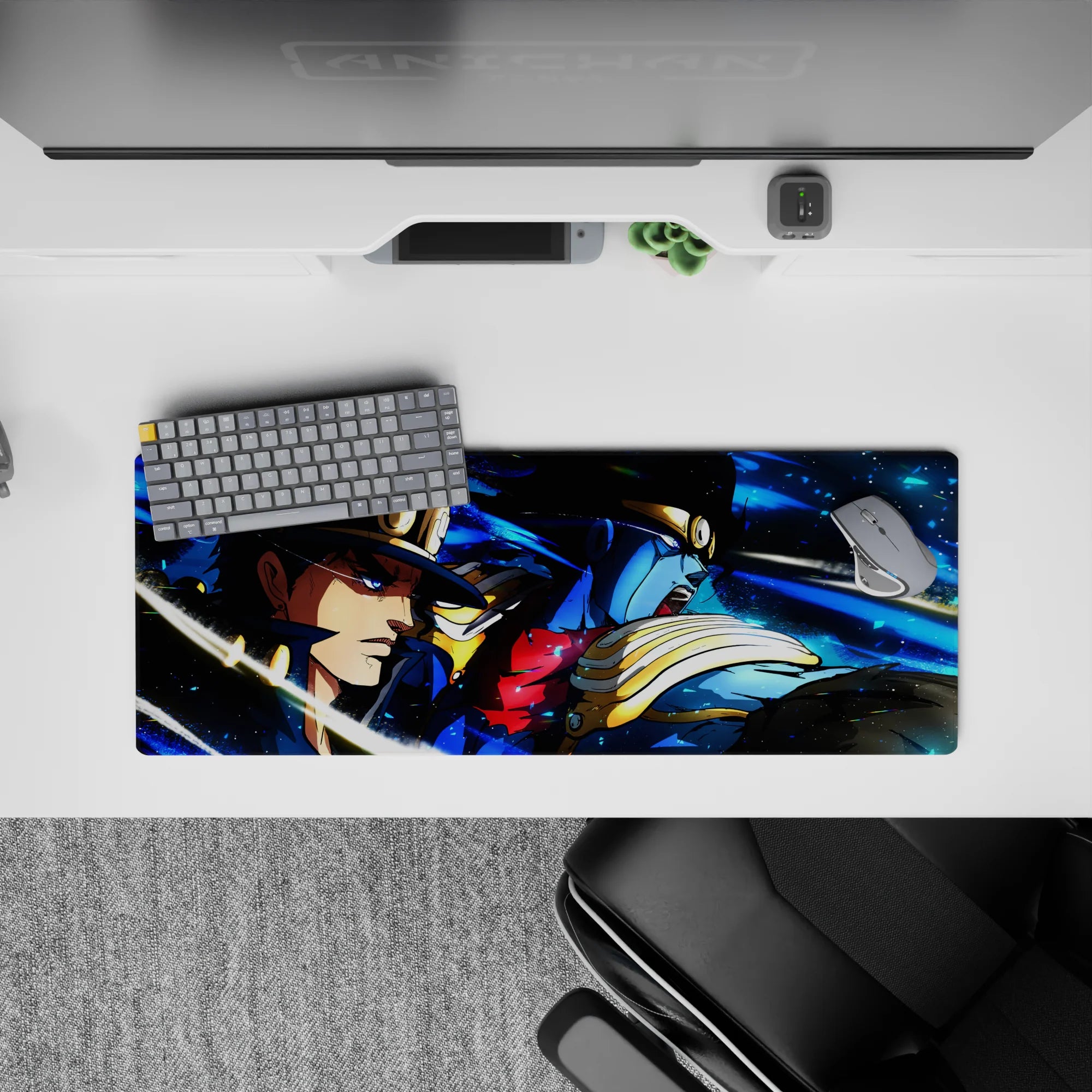 JoJo Deskmat | Mousepad | Deskpad - Star Platinum Clash - AniChan